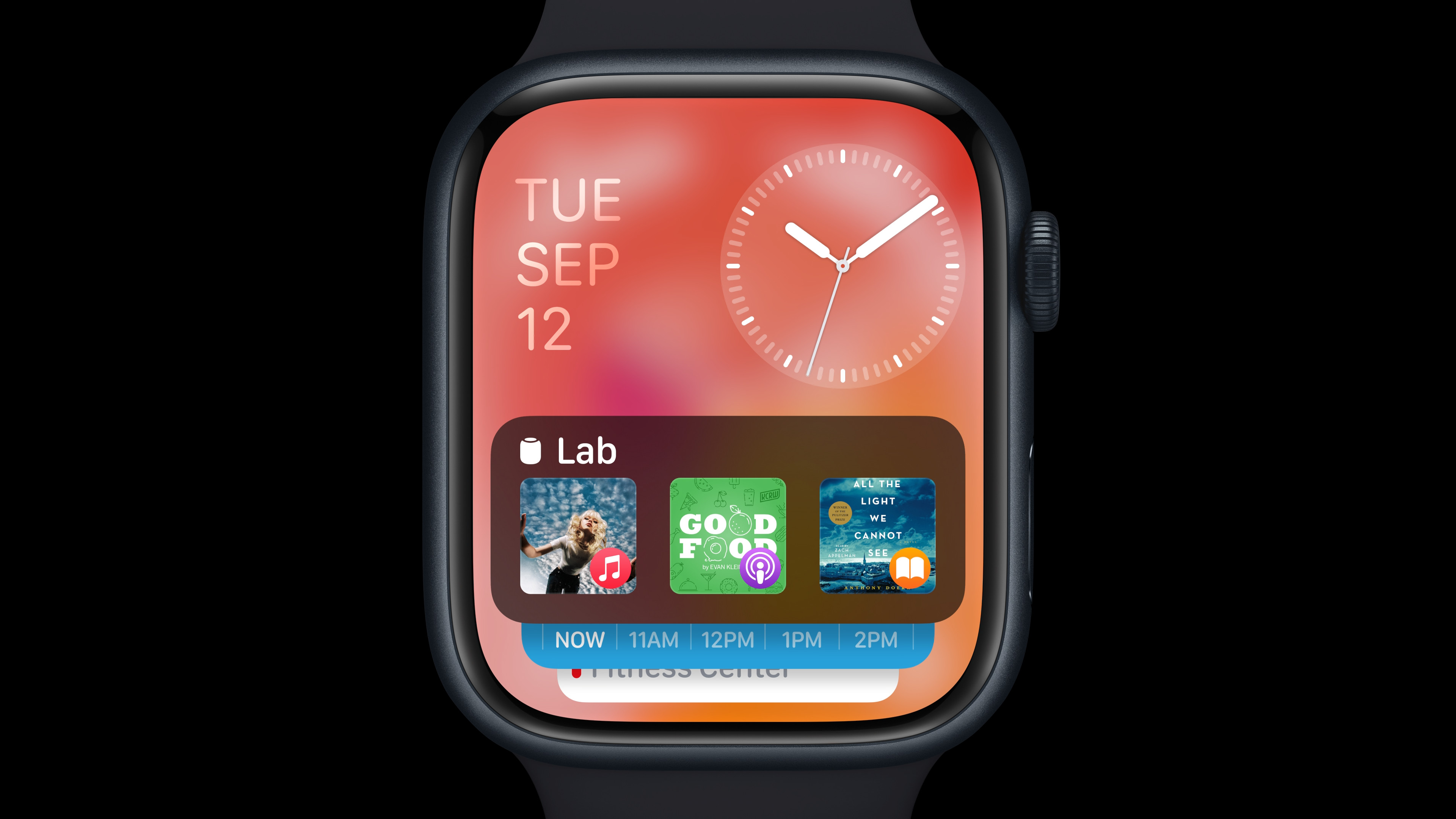 smartwatch calendar view