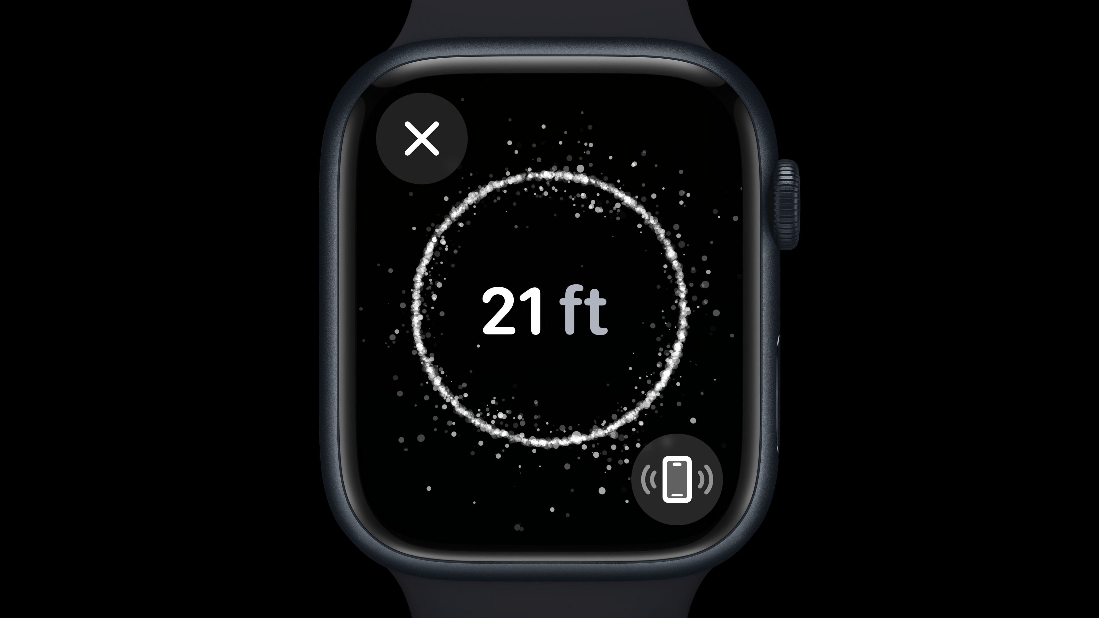 smartwatch distance measurement