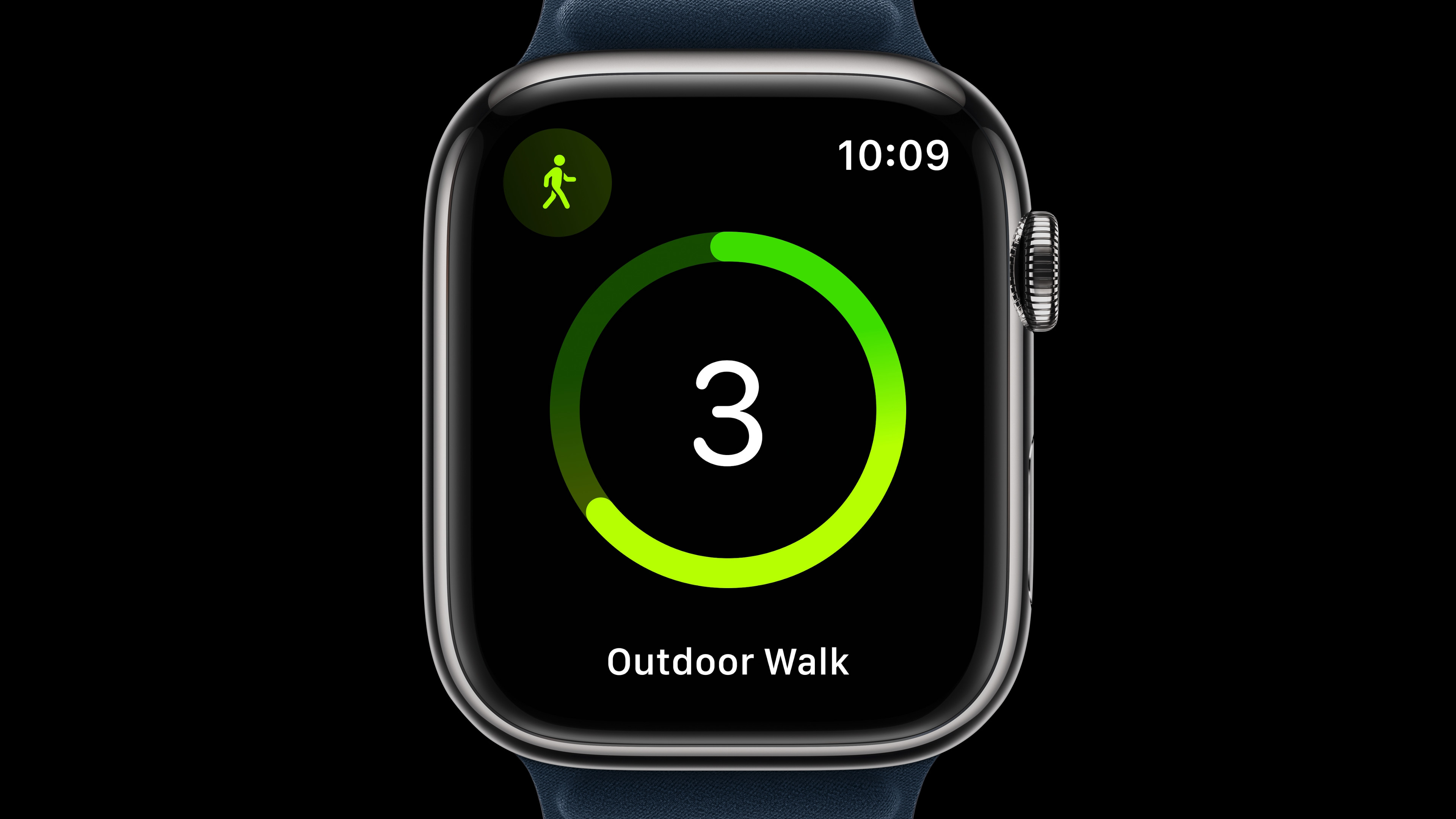 smartwatch outdoor walk
