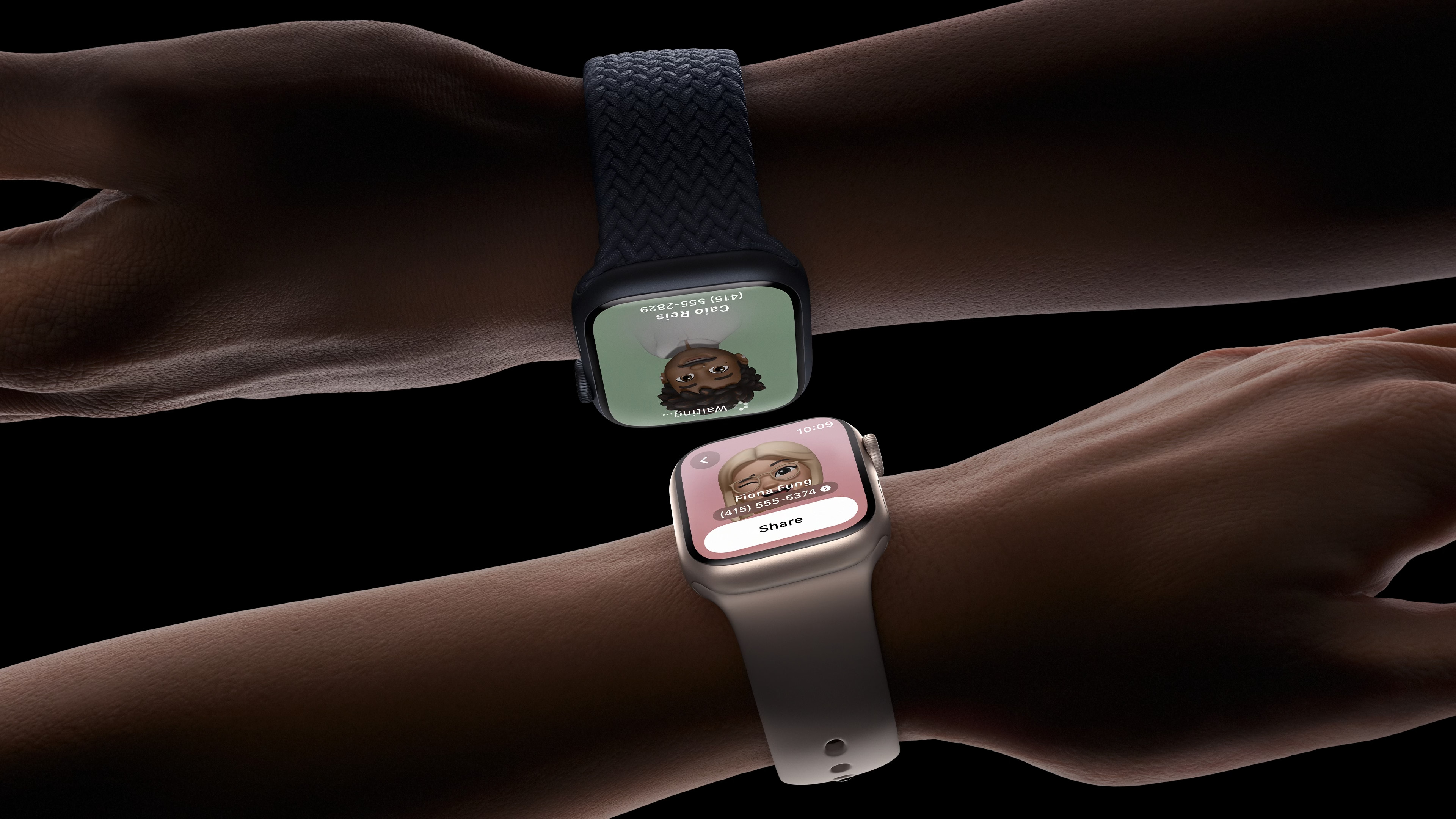 smartwatch wrist view