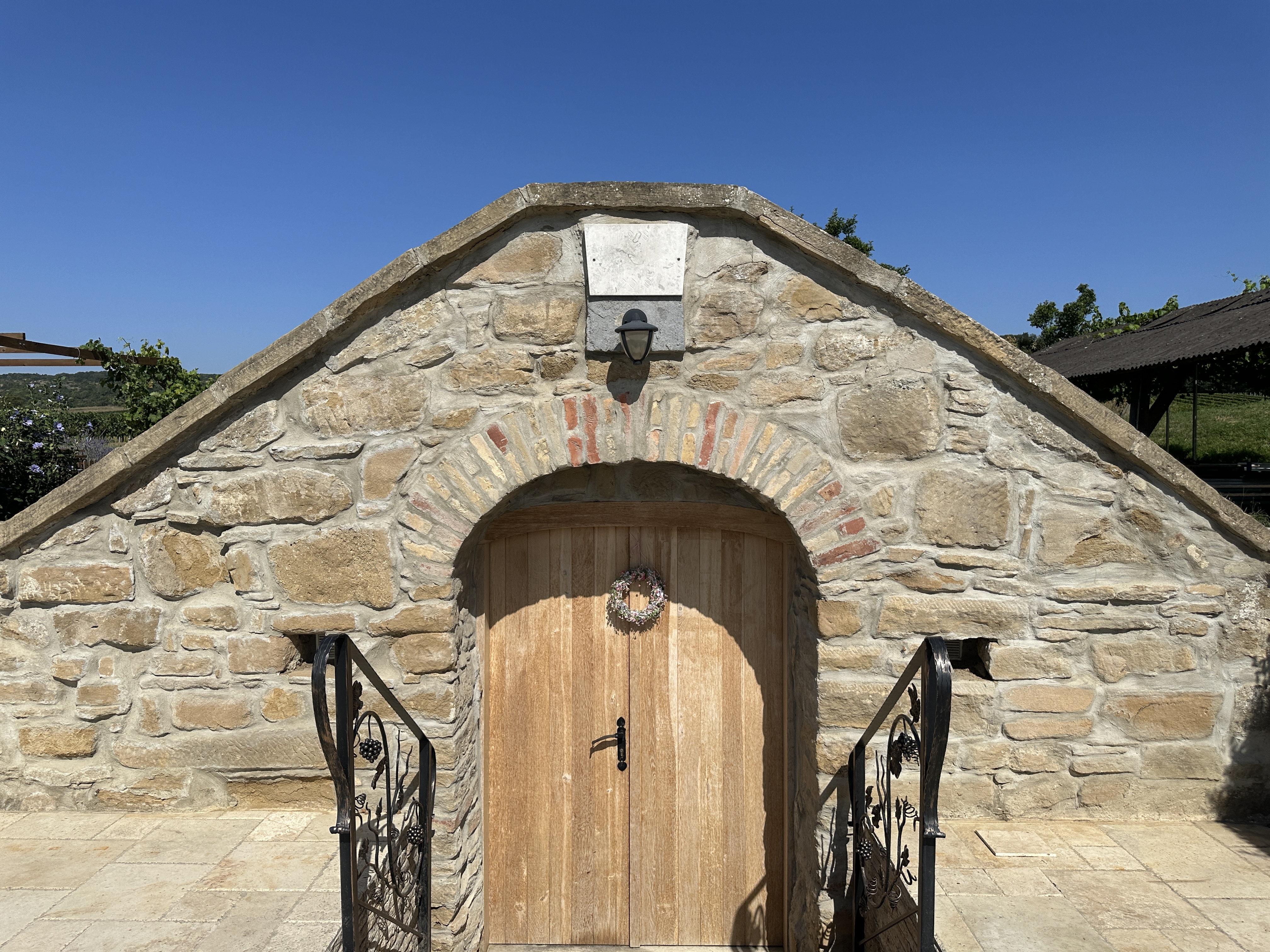 stone cellar entrance