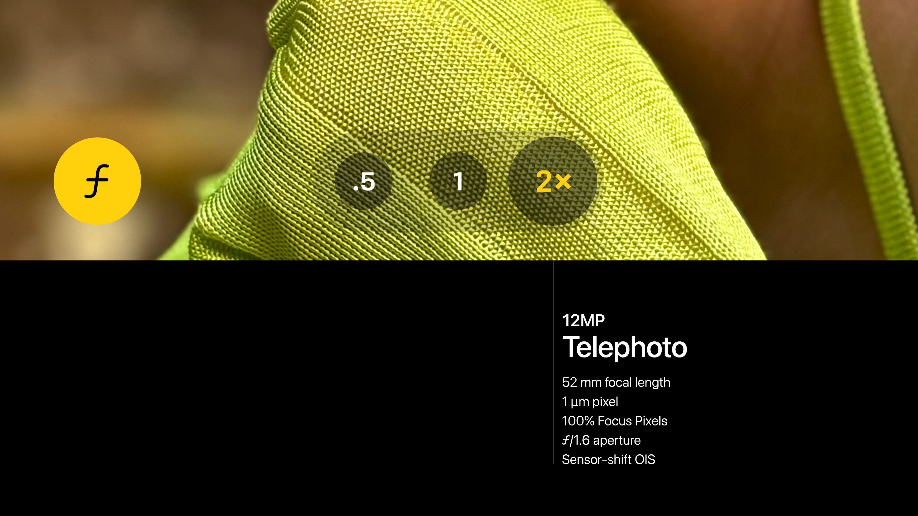 telephoto camera specs