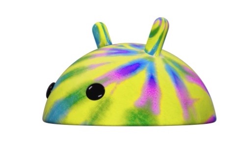 tie dye android head