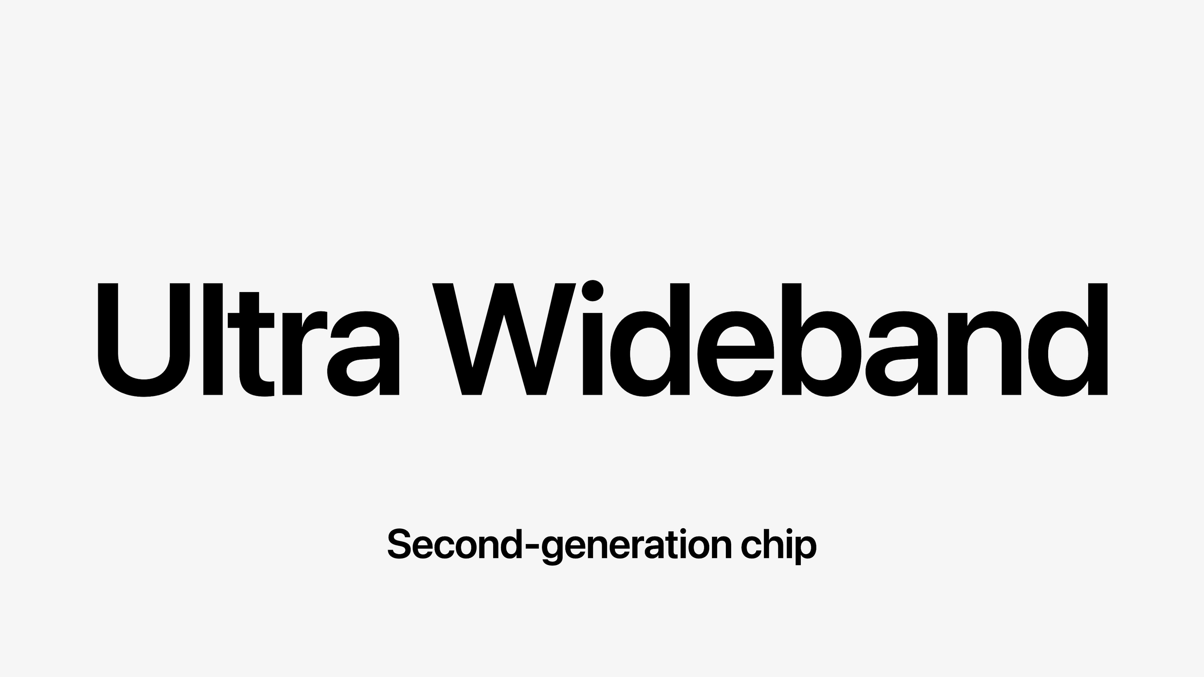 ultra wideband chip