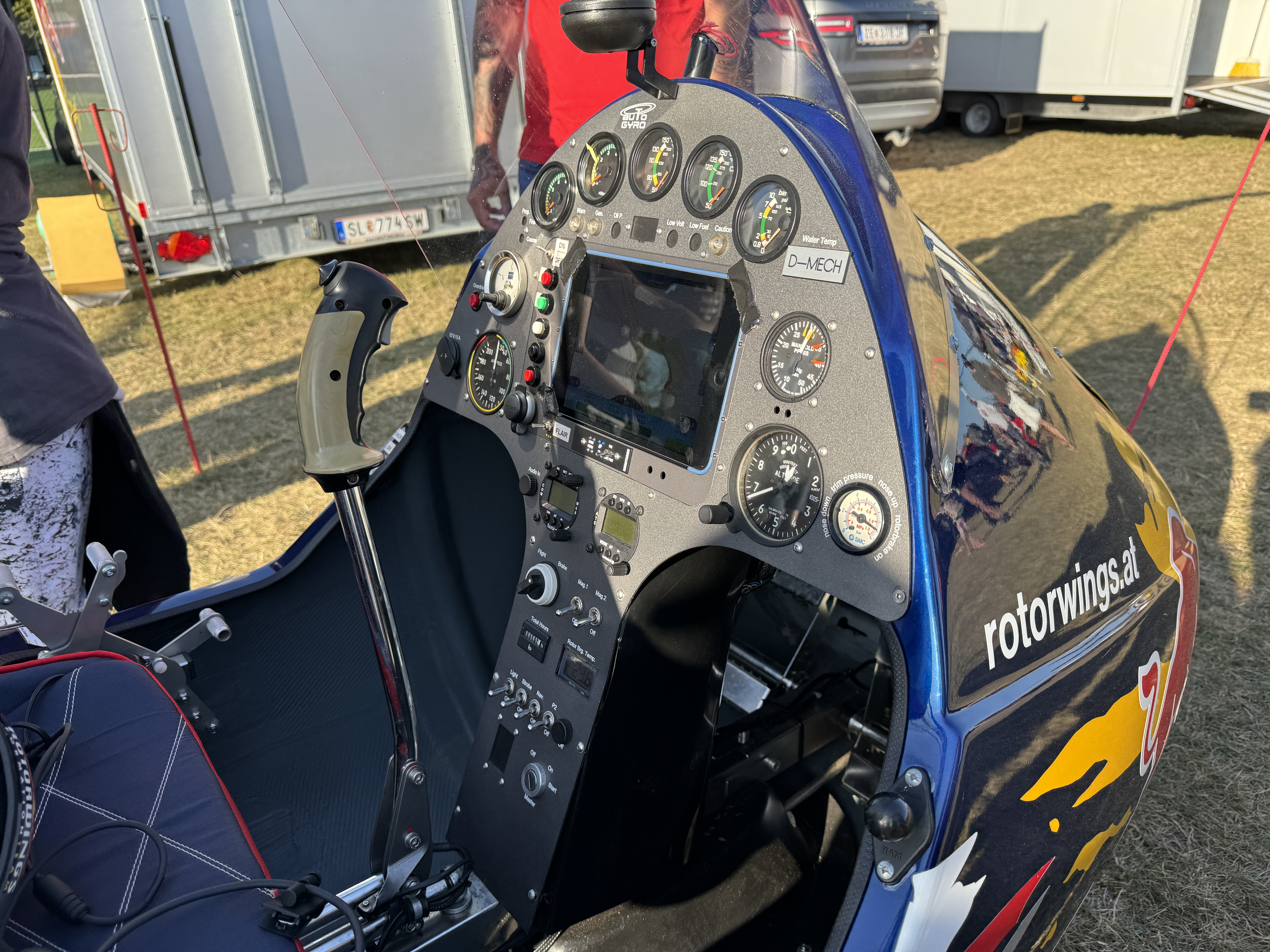 aircraft cockpit controls