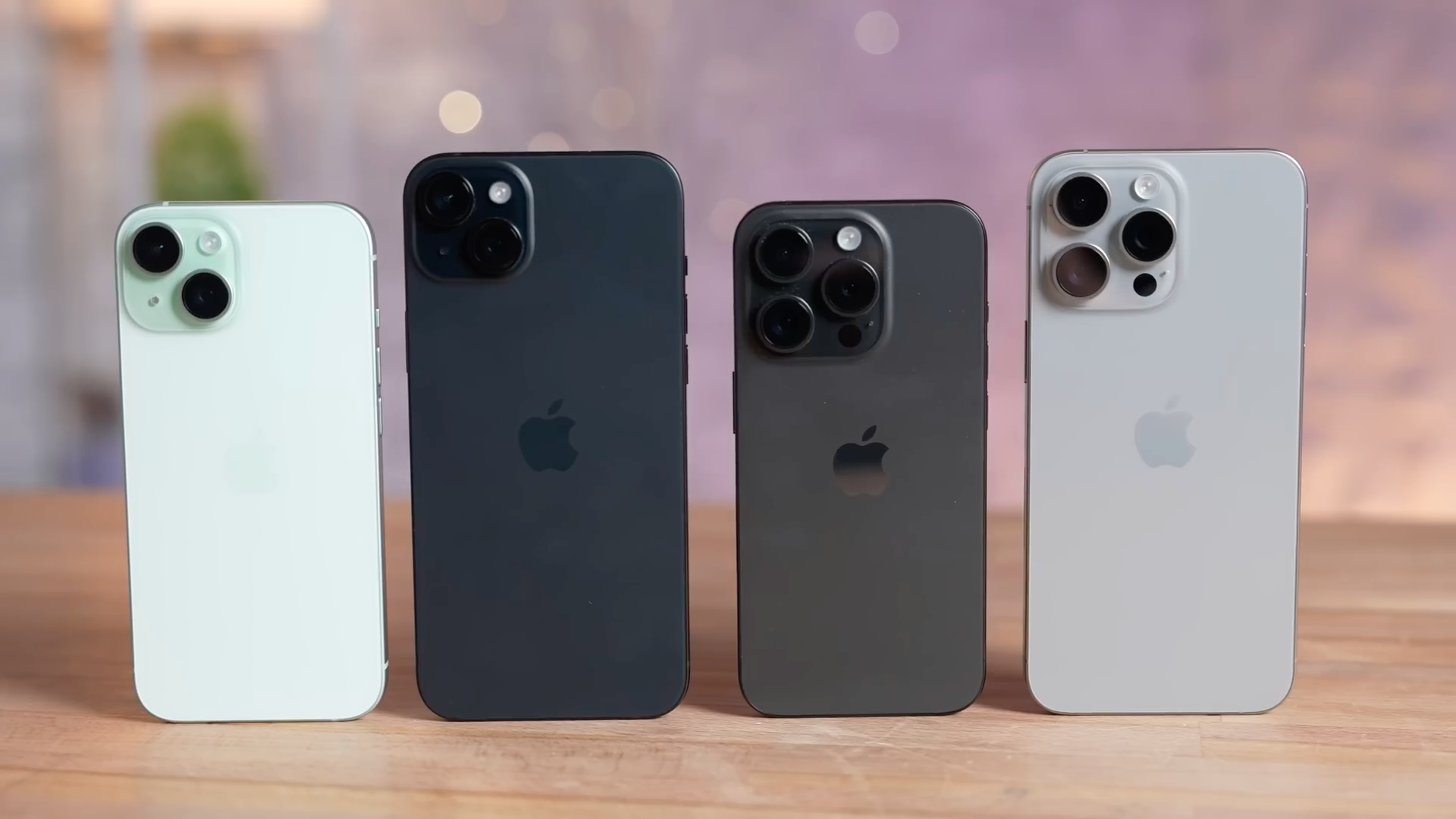 apple iphone lineup
