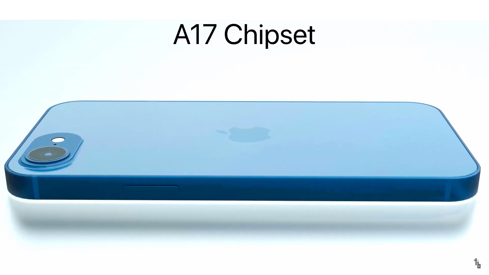 blue smartphone a17 chipset