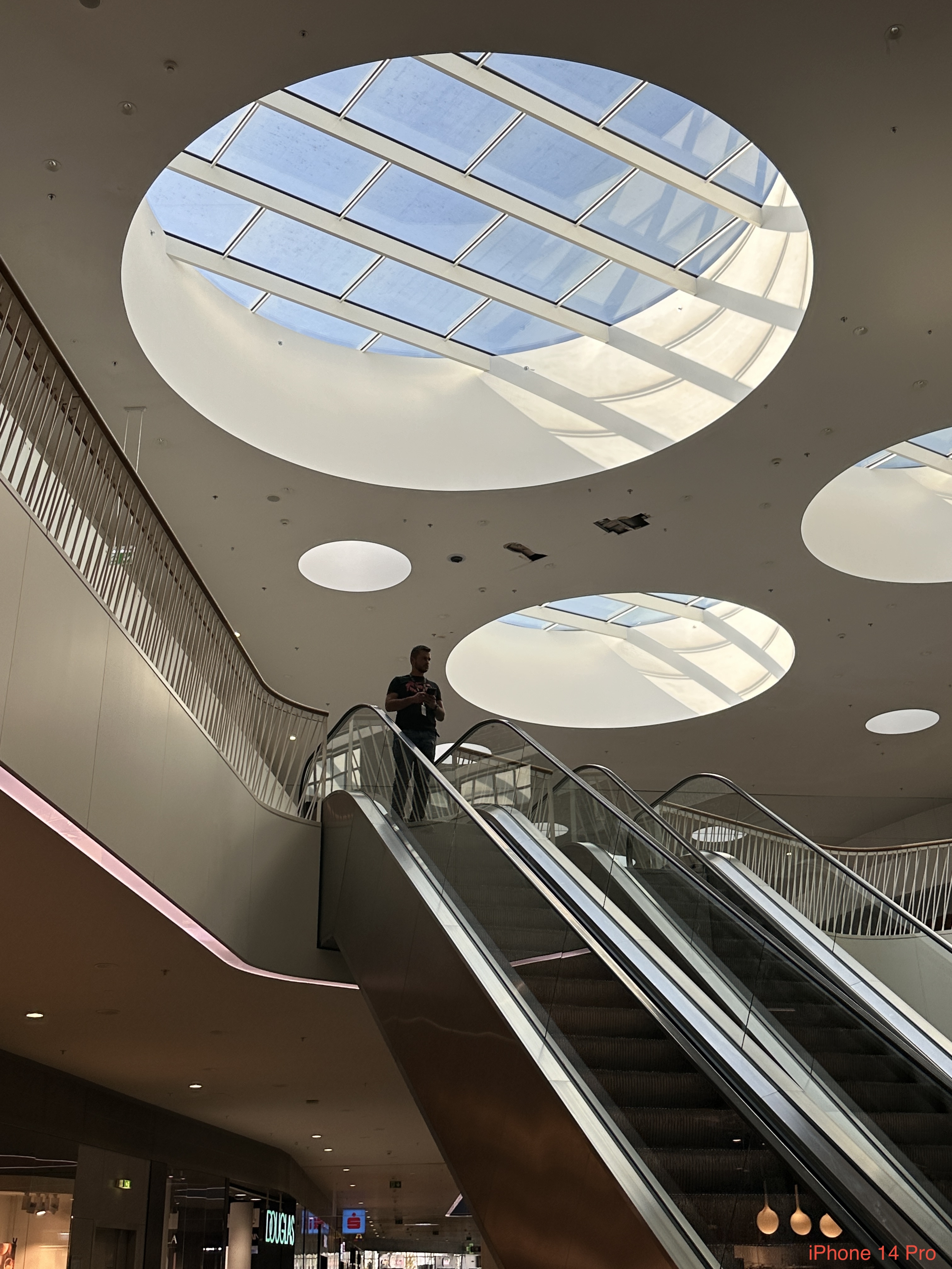 escalator modern building