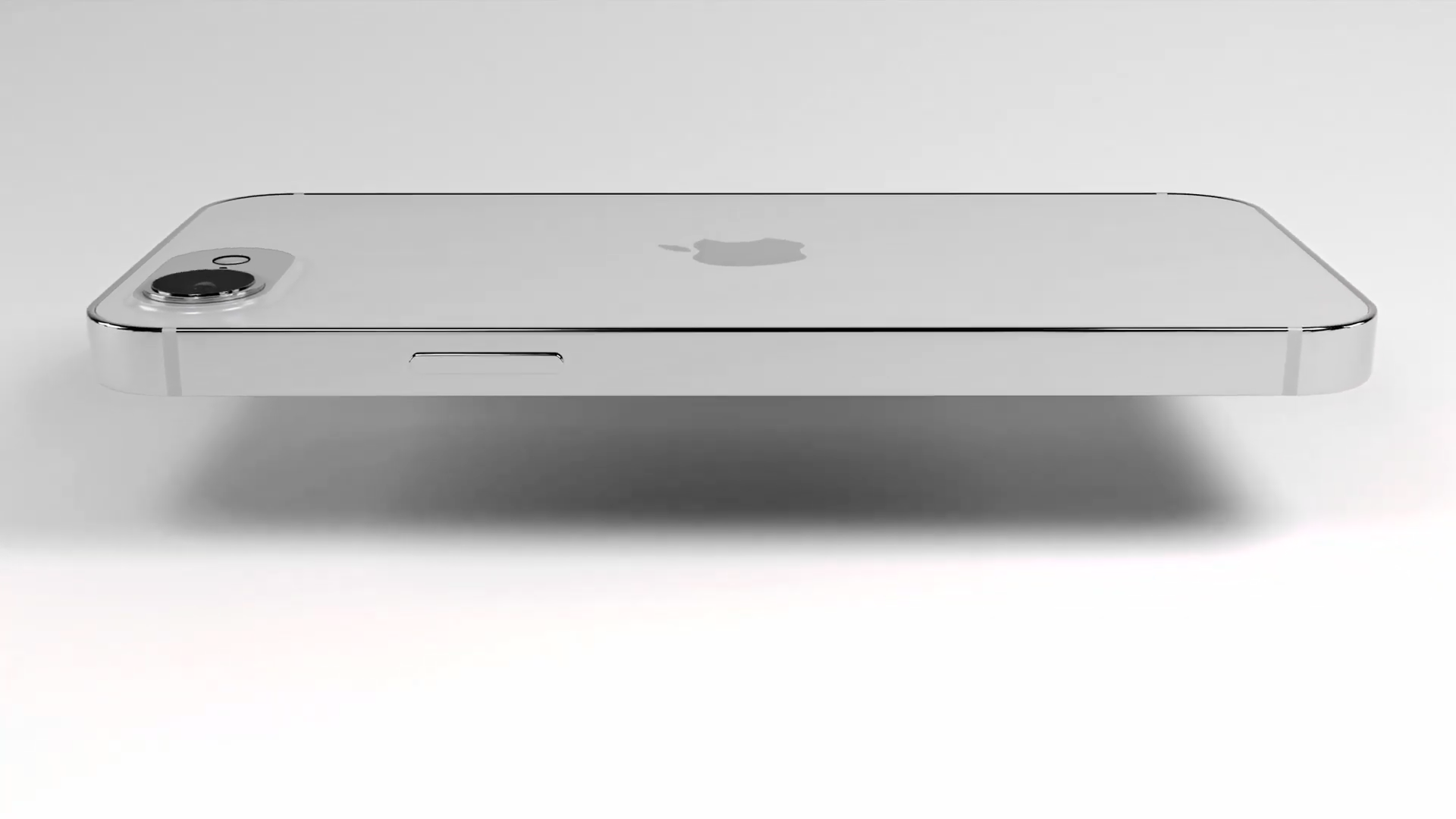 gray smartphone side view