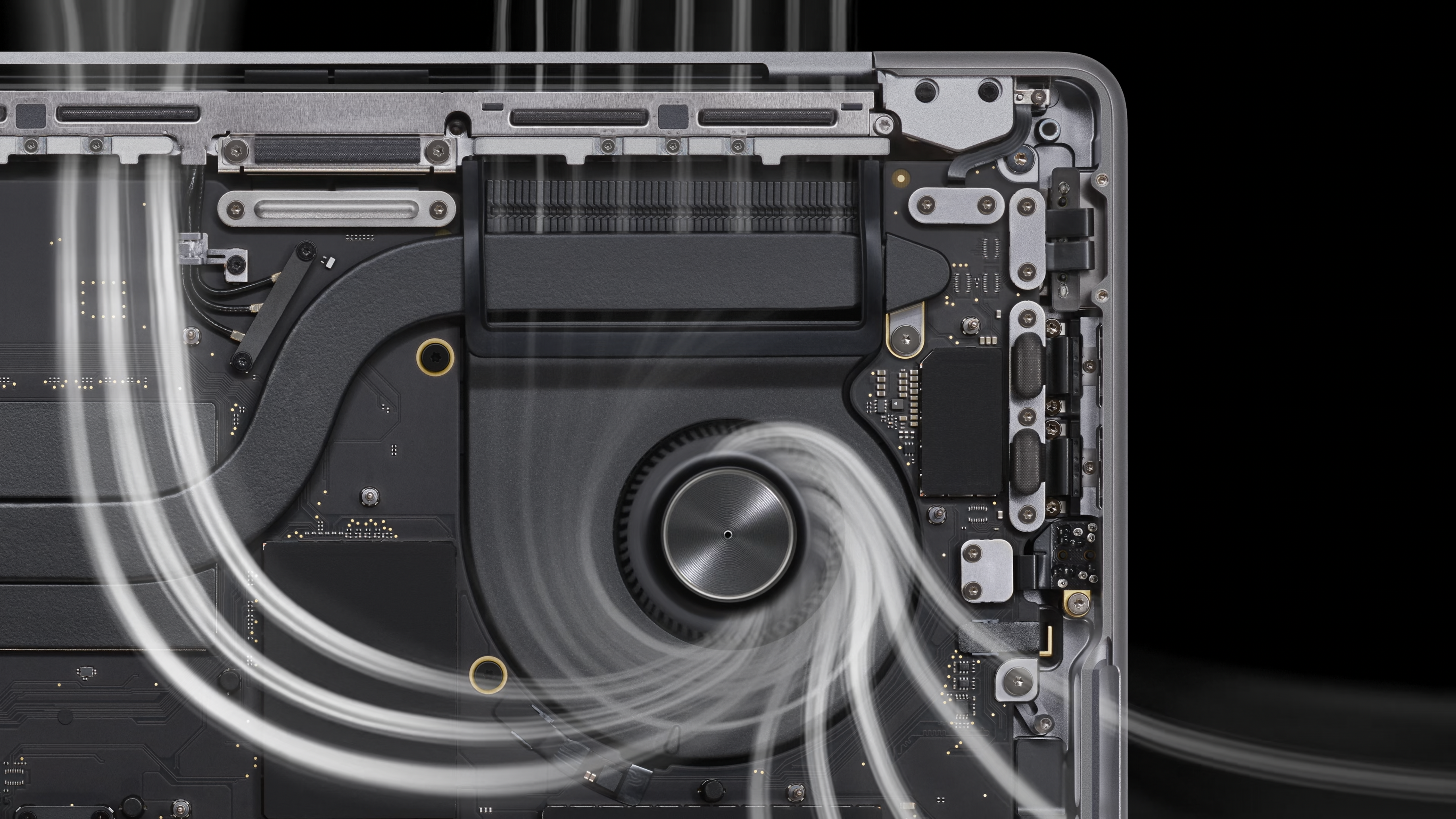 macbook internal cooling system