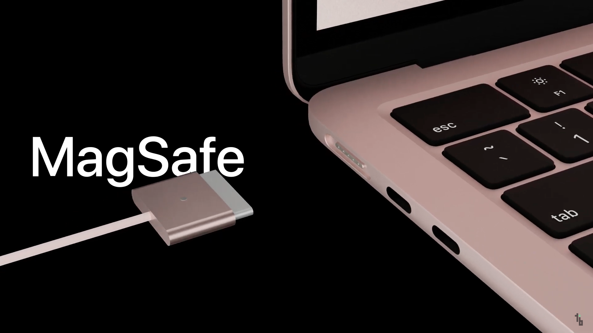 magsafe charger closeup