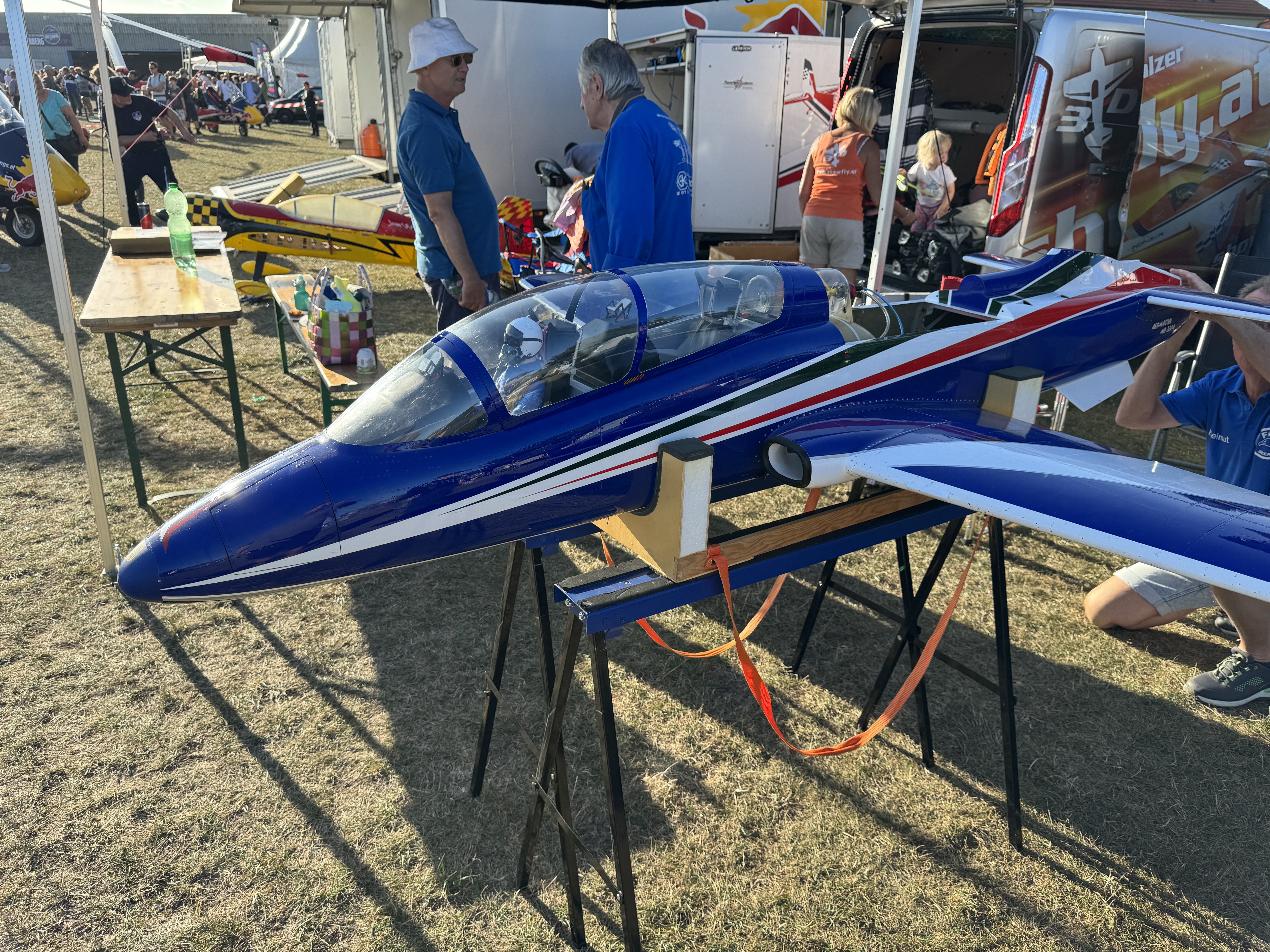 model aircraft display