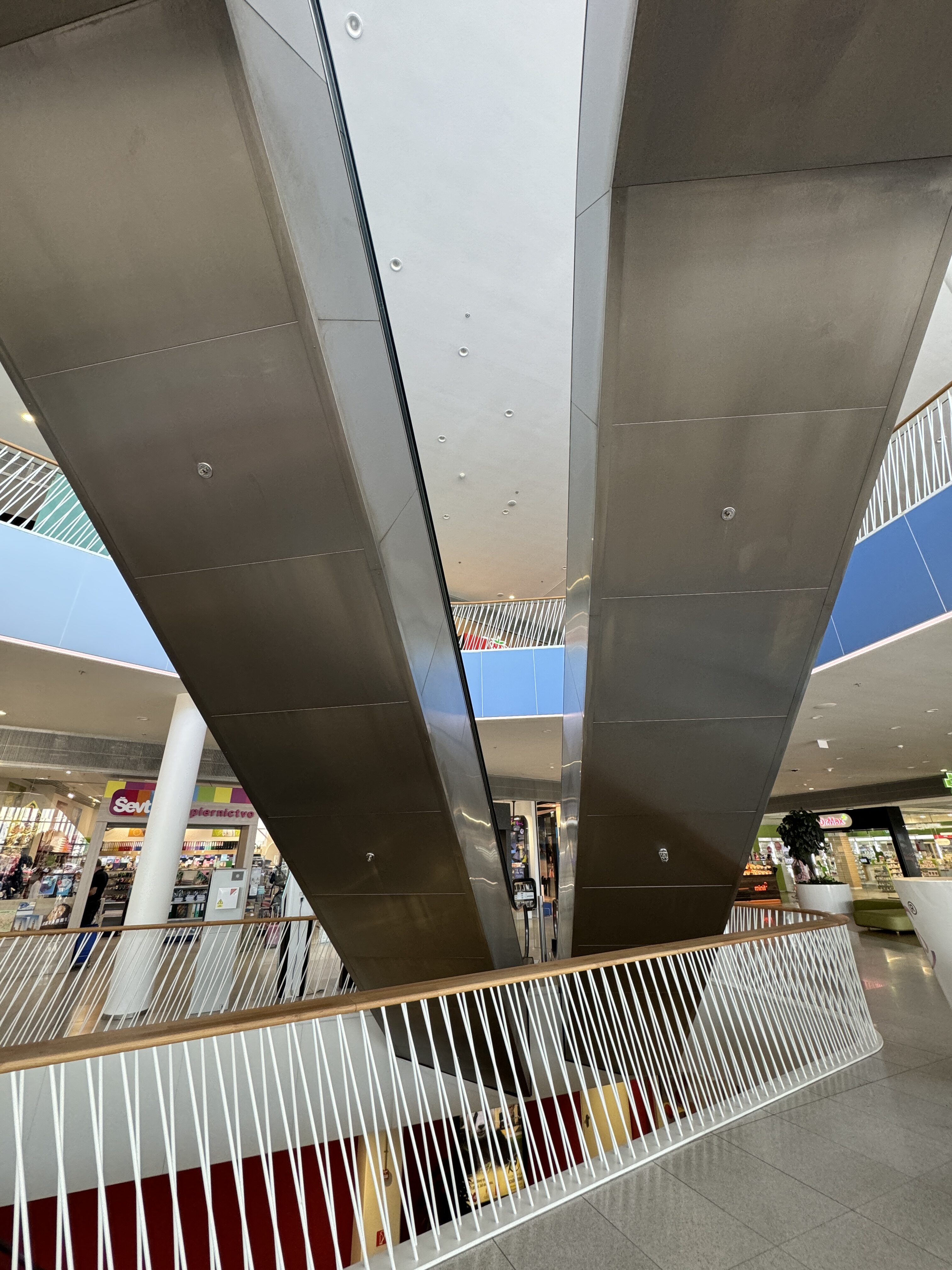 modern escalator design