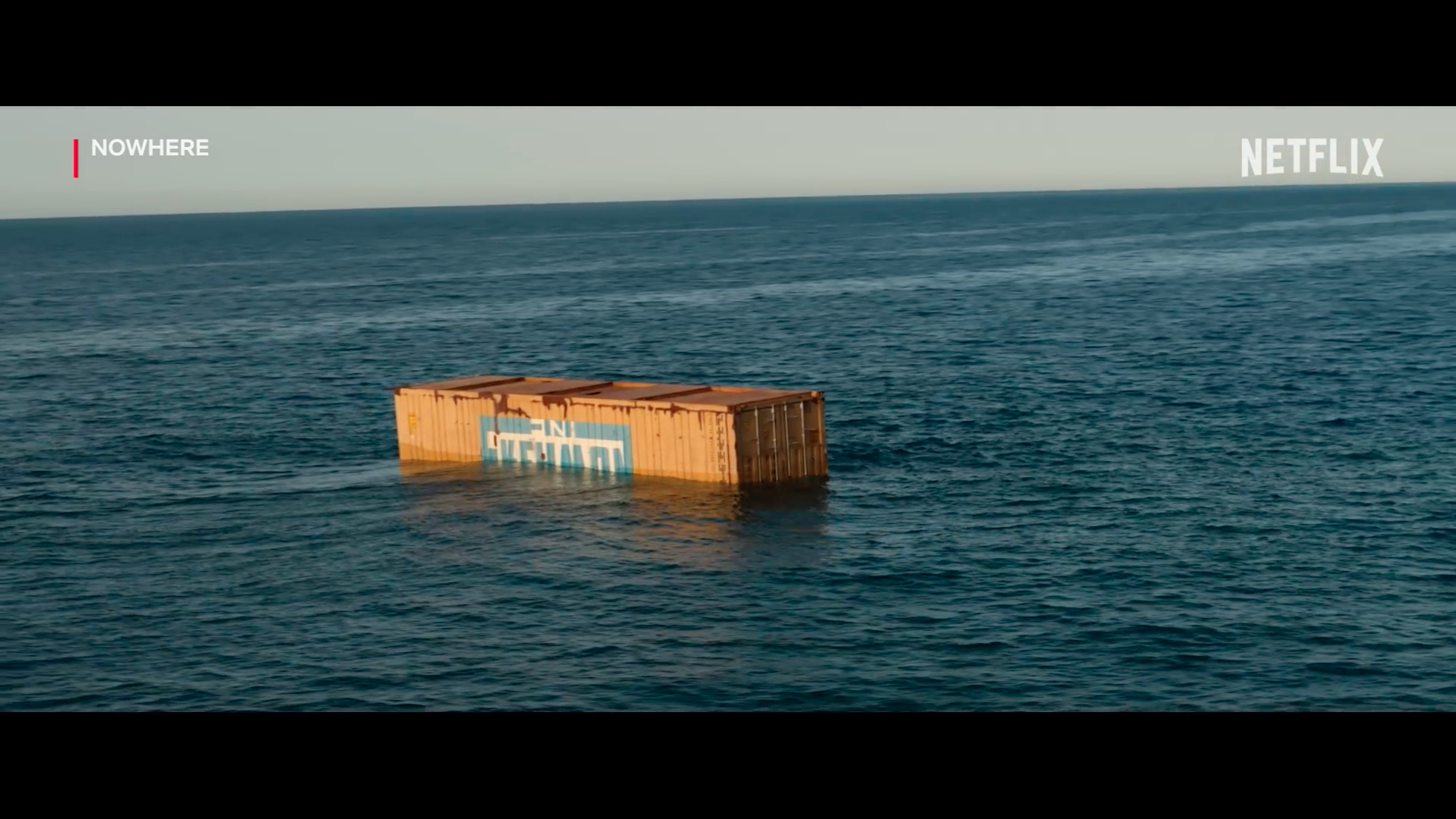 shipping container floating at sea shipping container floating at sea