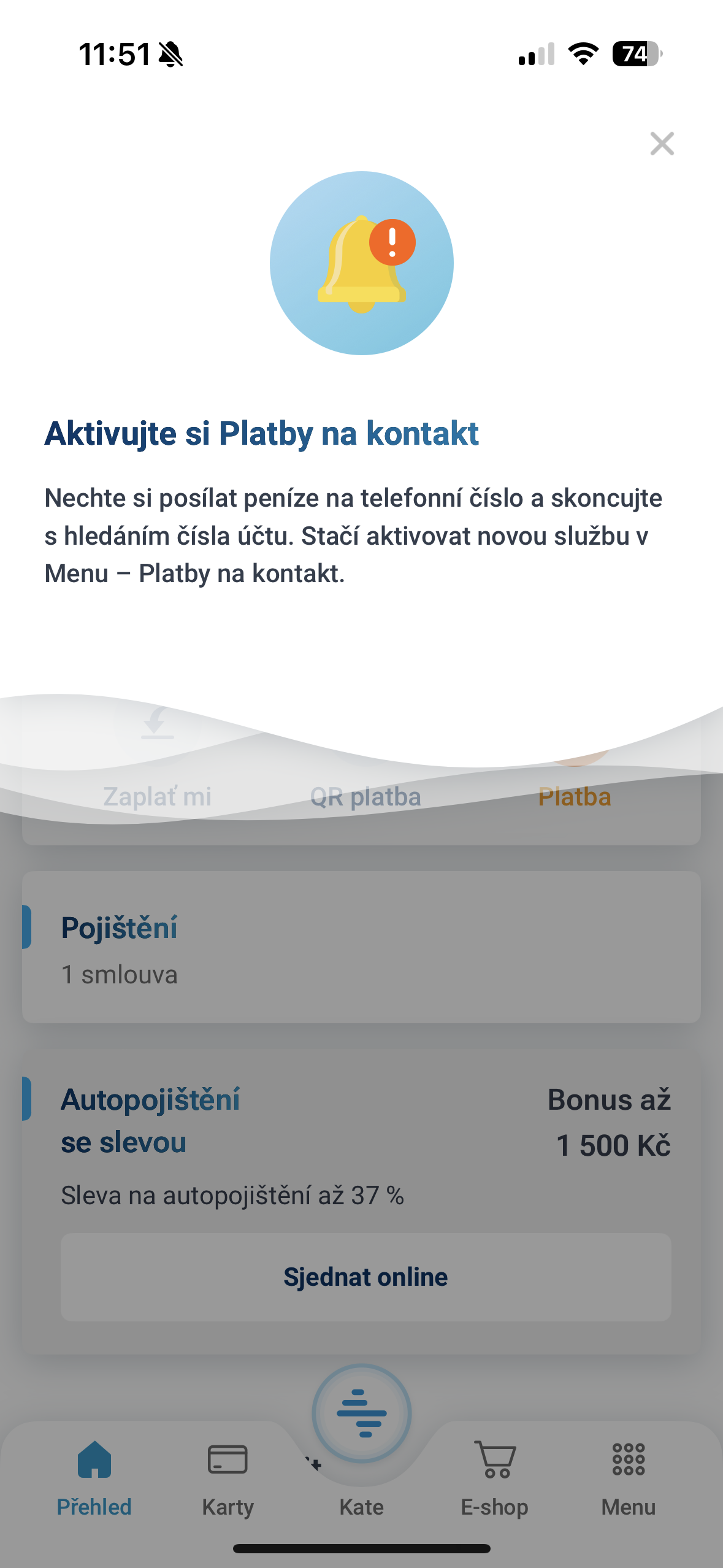 activate contact payments