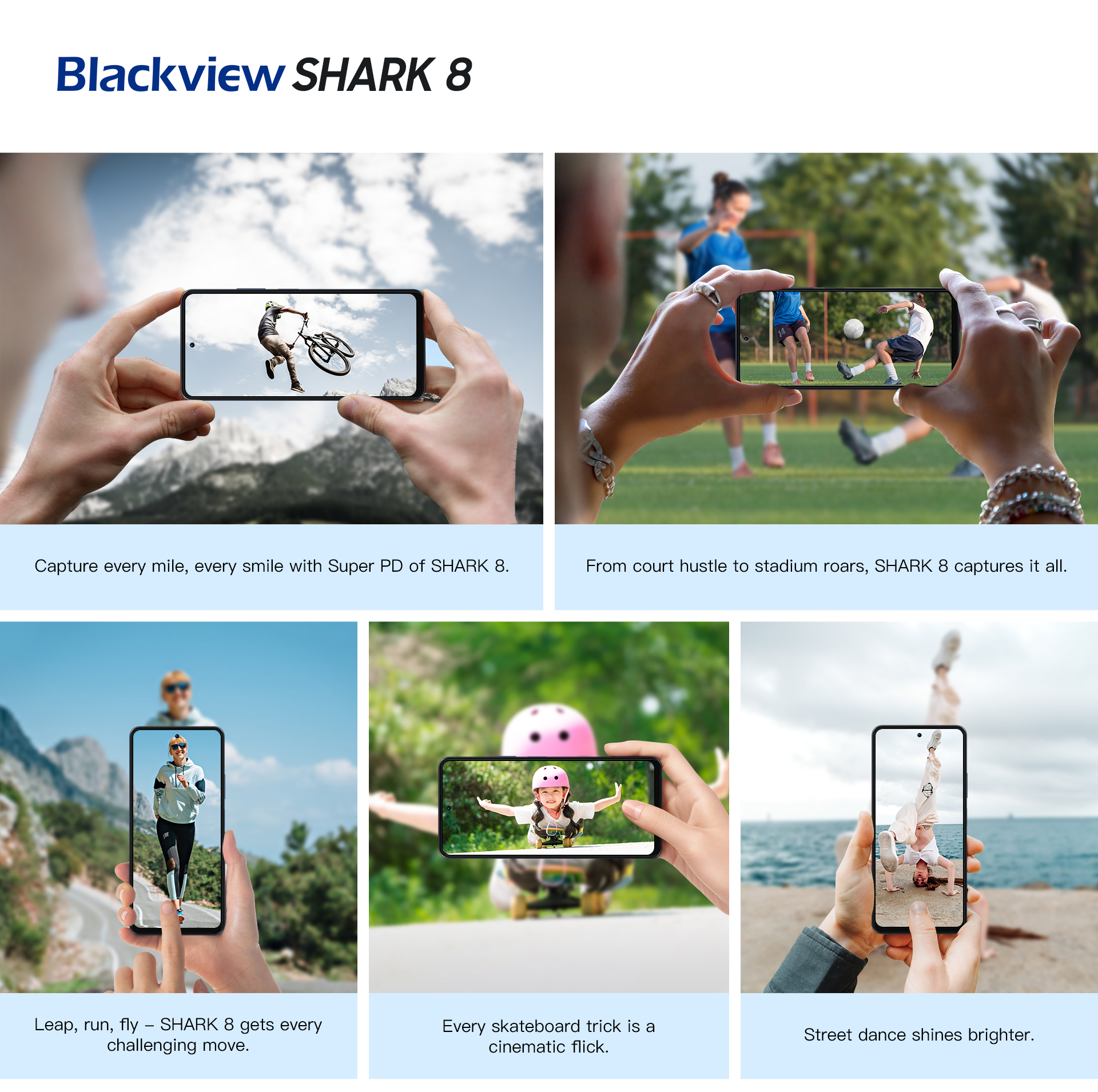 blackview shark 8 camera showcase