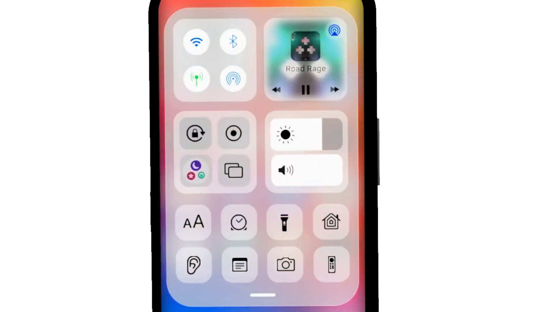 control center interface