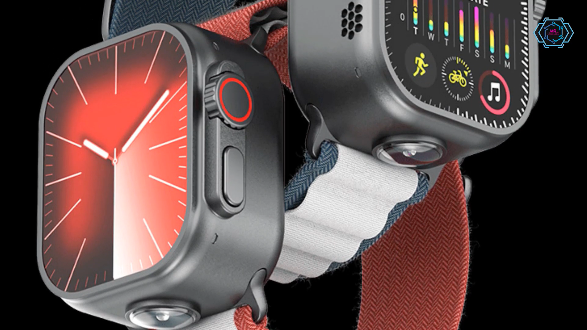 dual smartwatches display