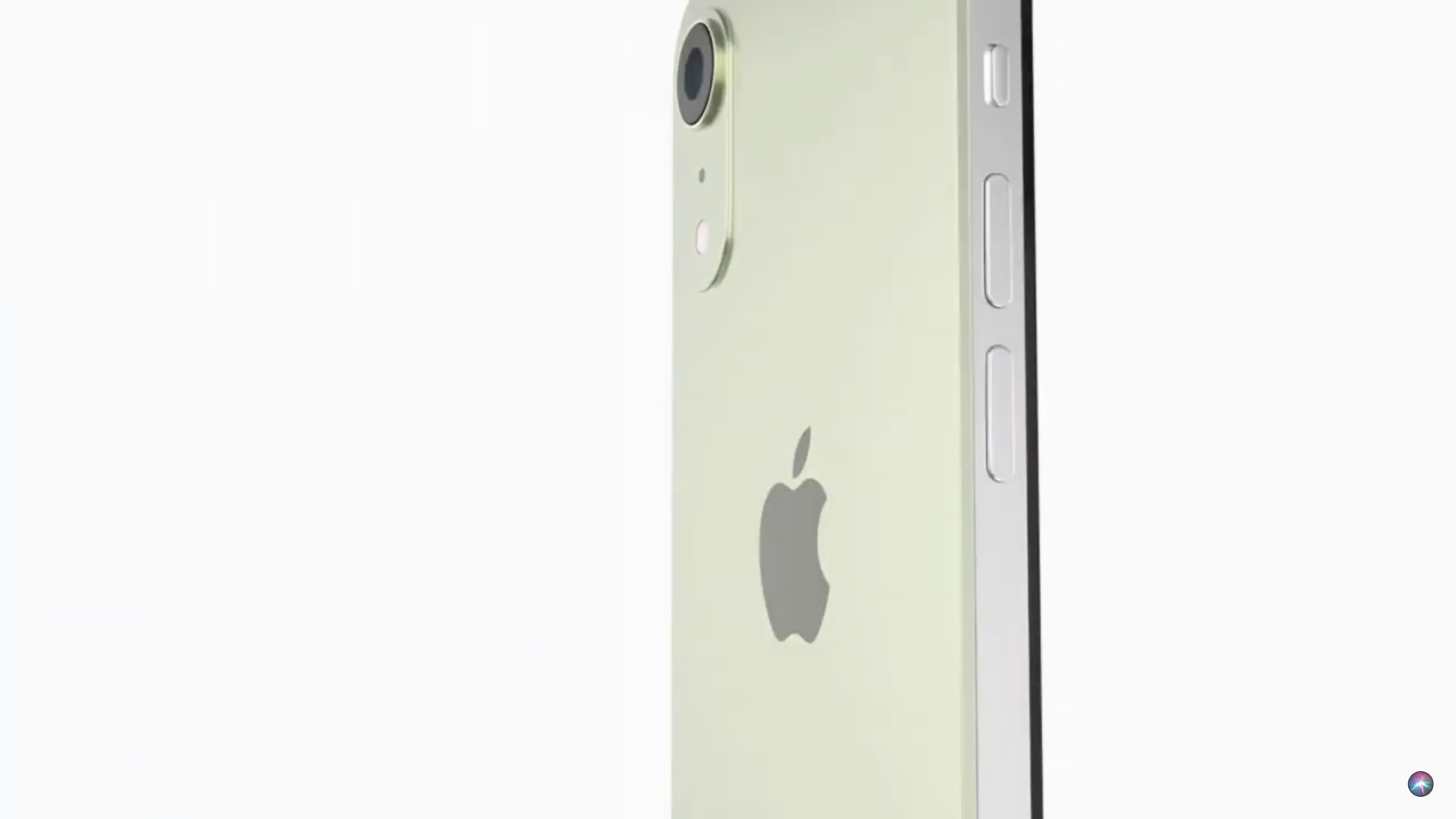 green iphone side buttons