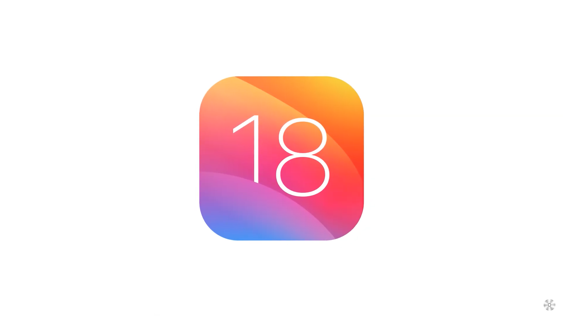 ios 18 logo