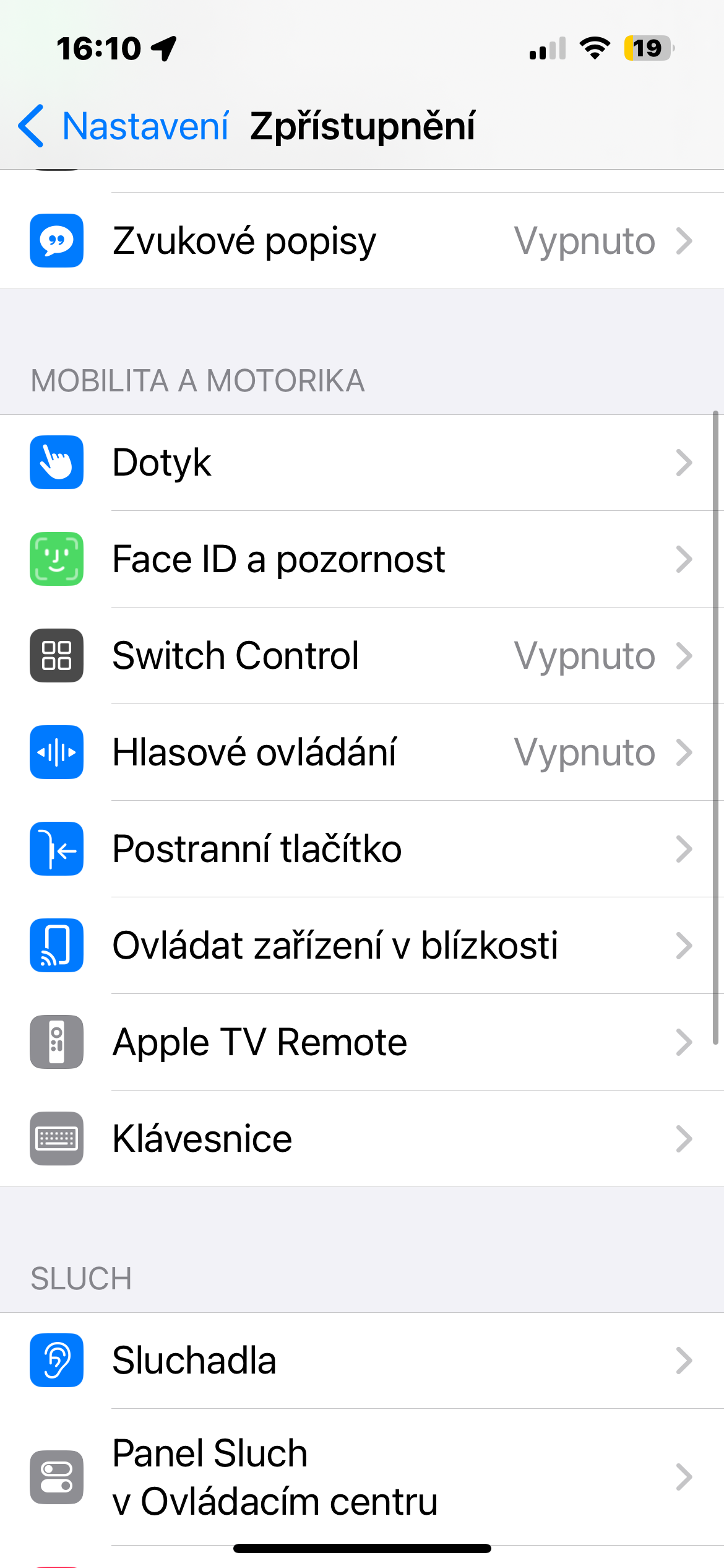 iphone accessibility menu settings