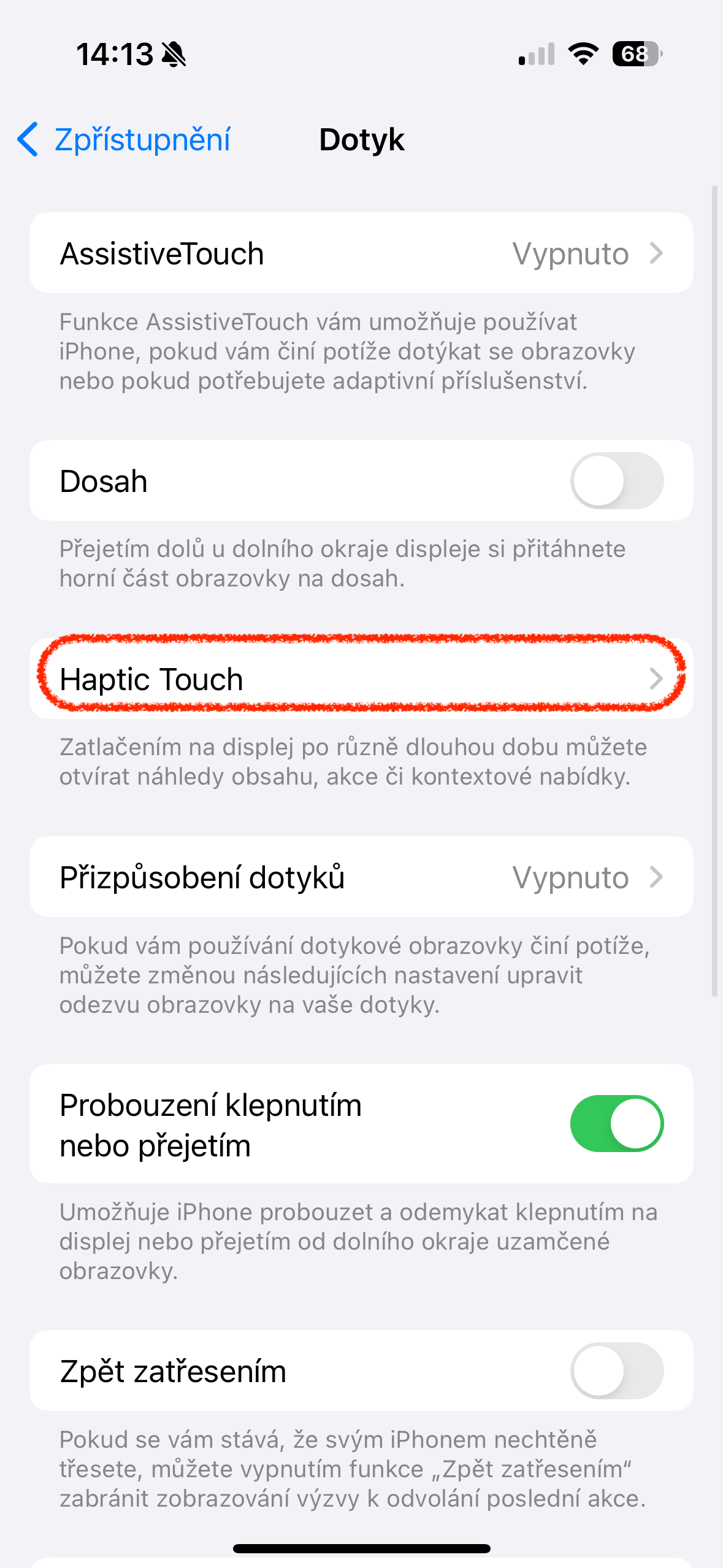 iphone accessibility menu