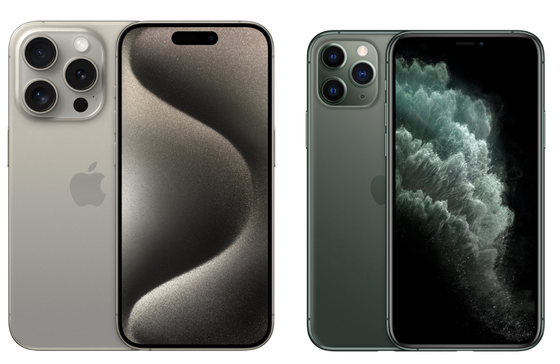 iphone front and back comparison