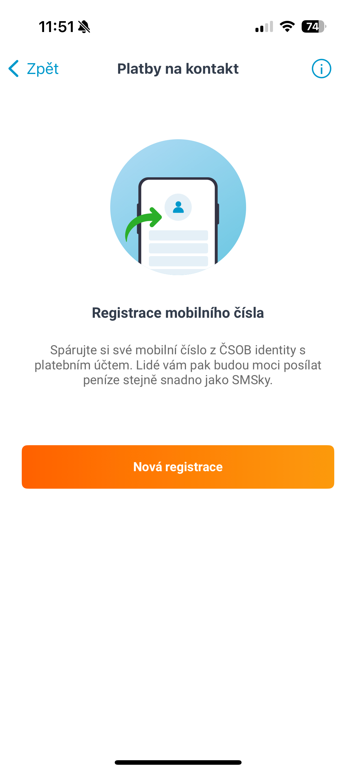 mobile number registration