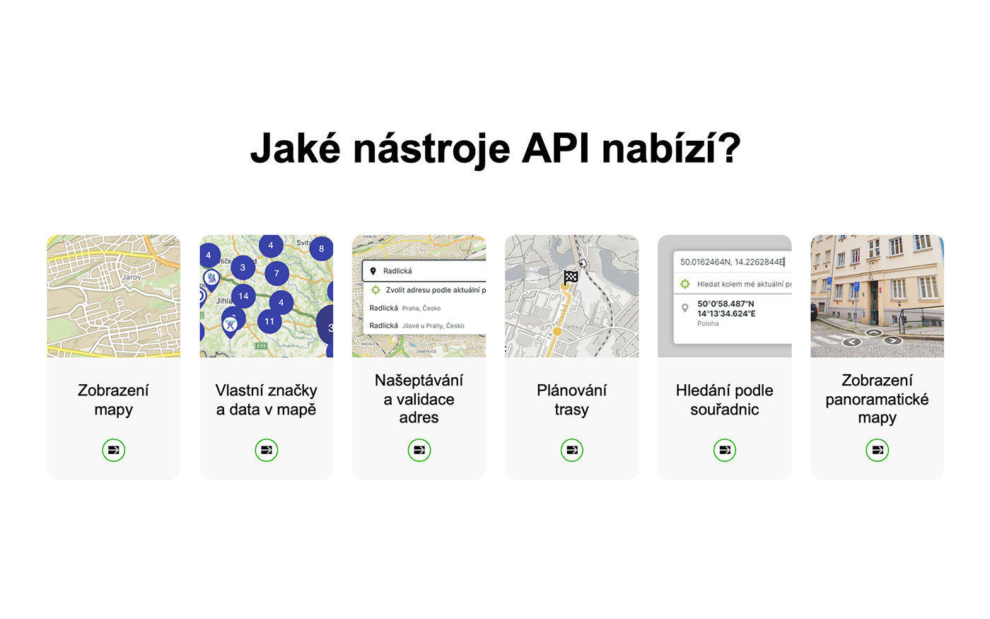 您的项目需要地图材料吗?尝试来自 Mapy.cz 的 REST API - Letem svetem Applem