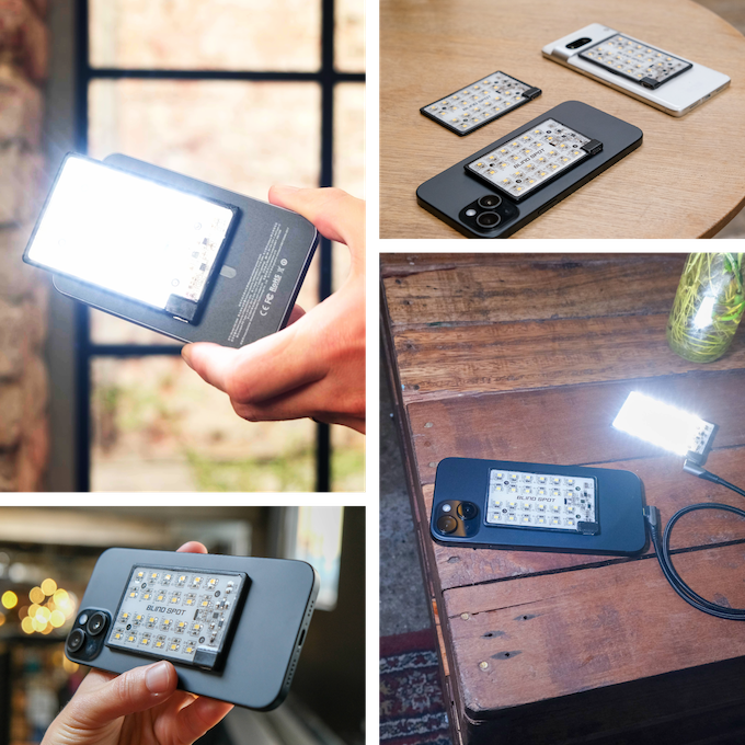 smartphone lighting setup