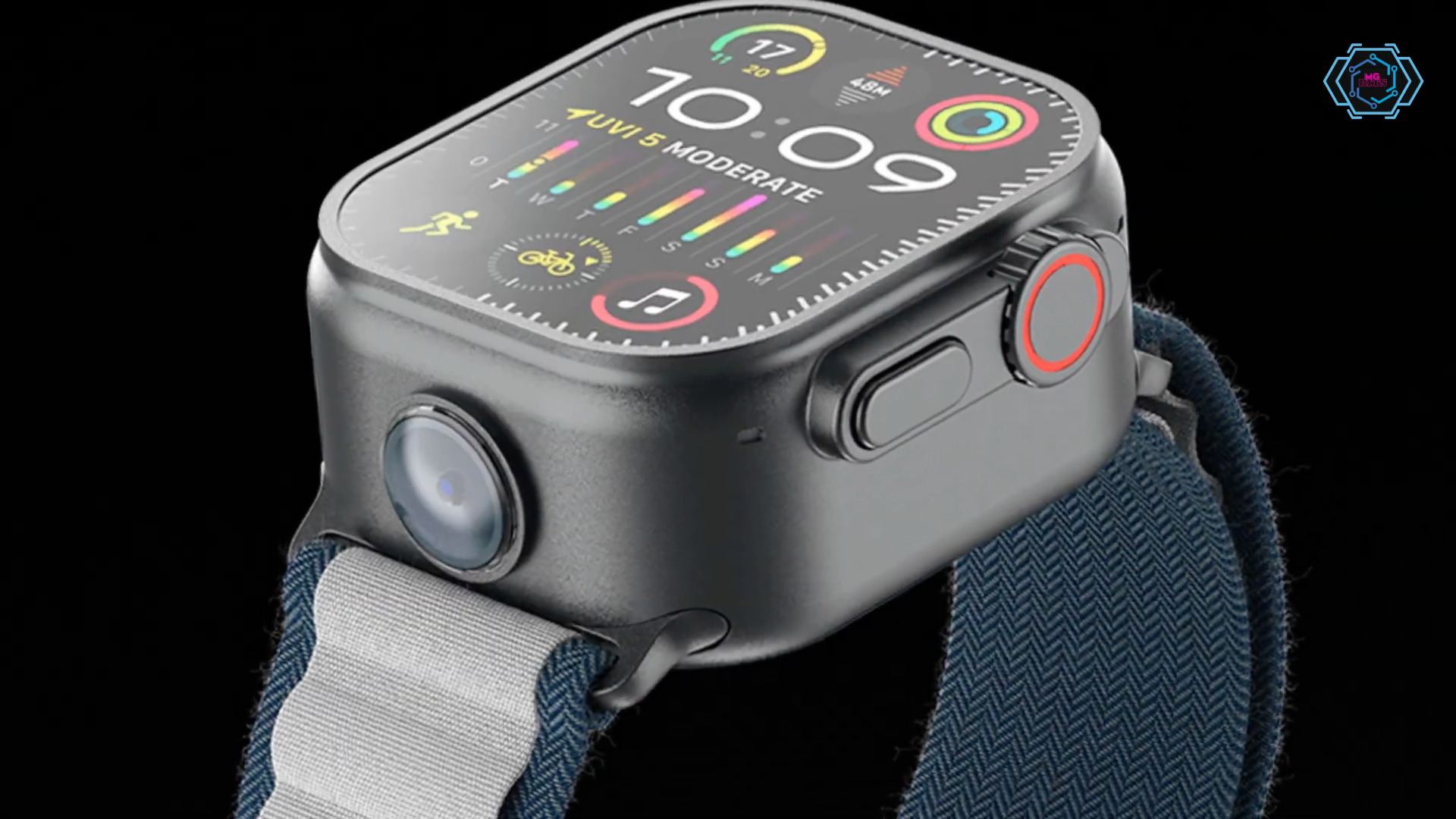 smartwatch front view