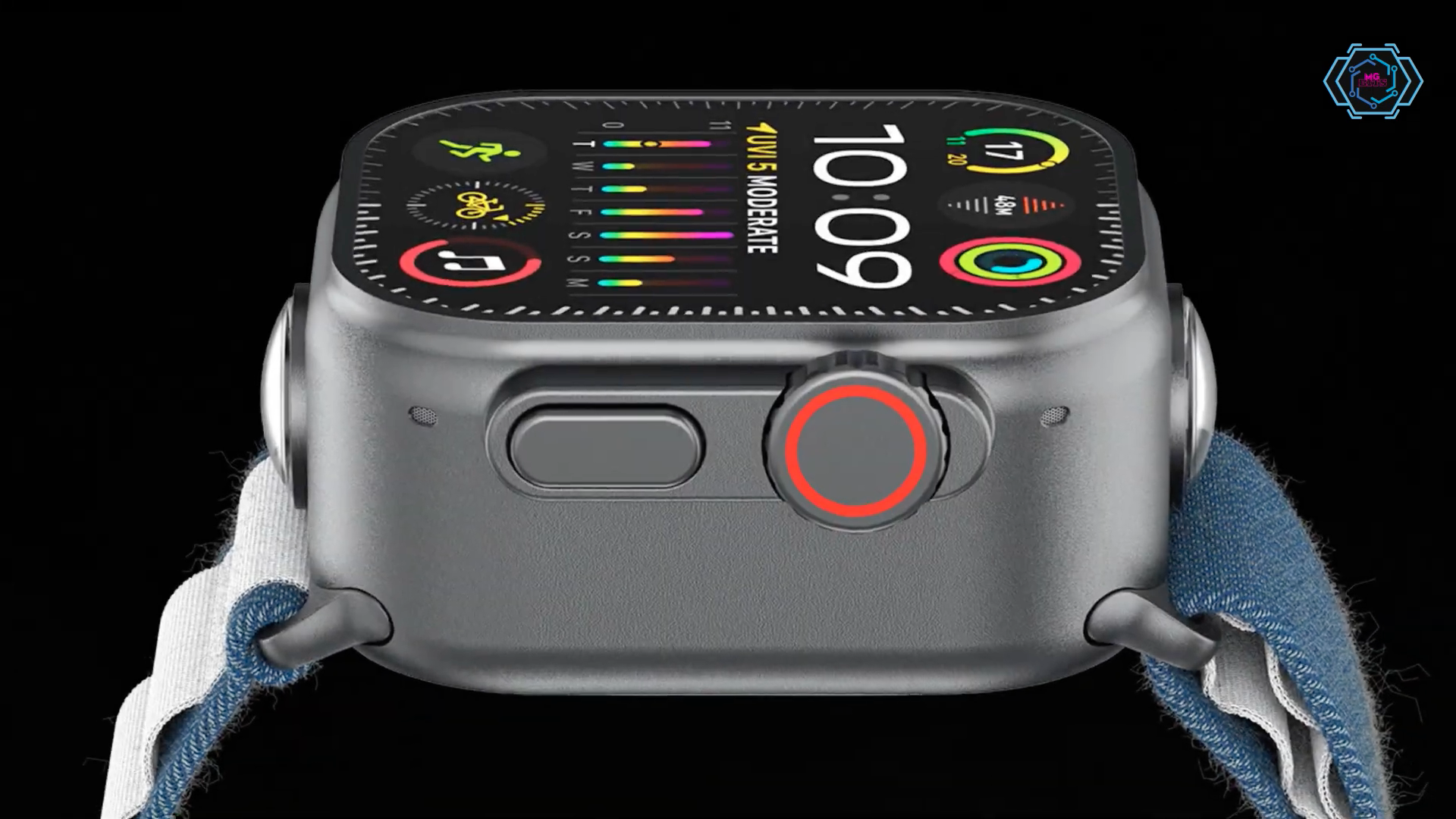 smartwatch side view