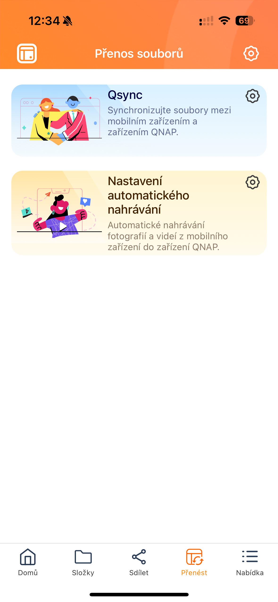 app file transfer options