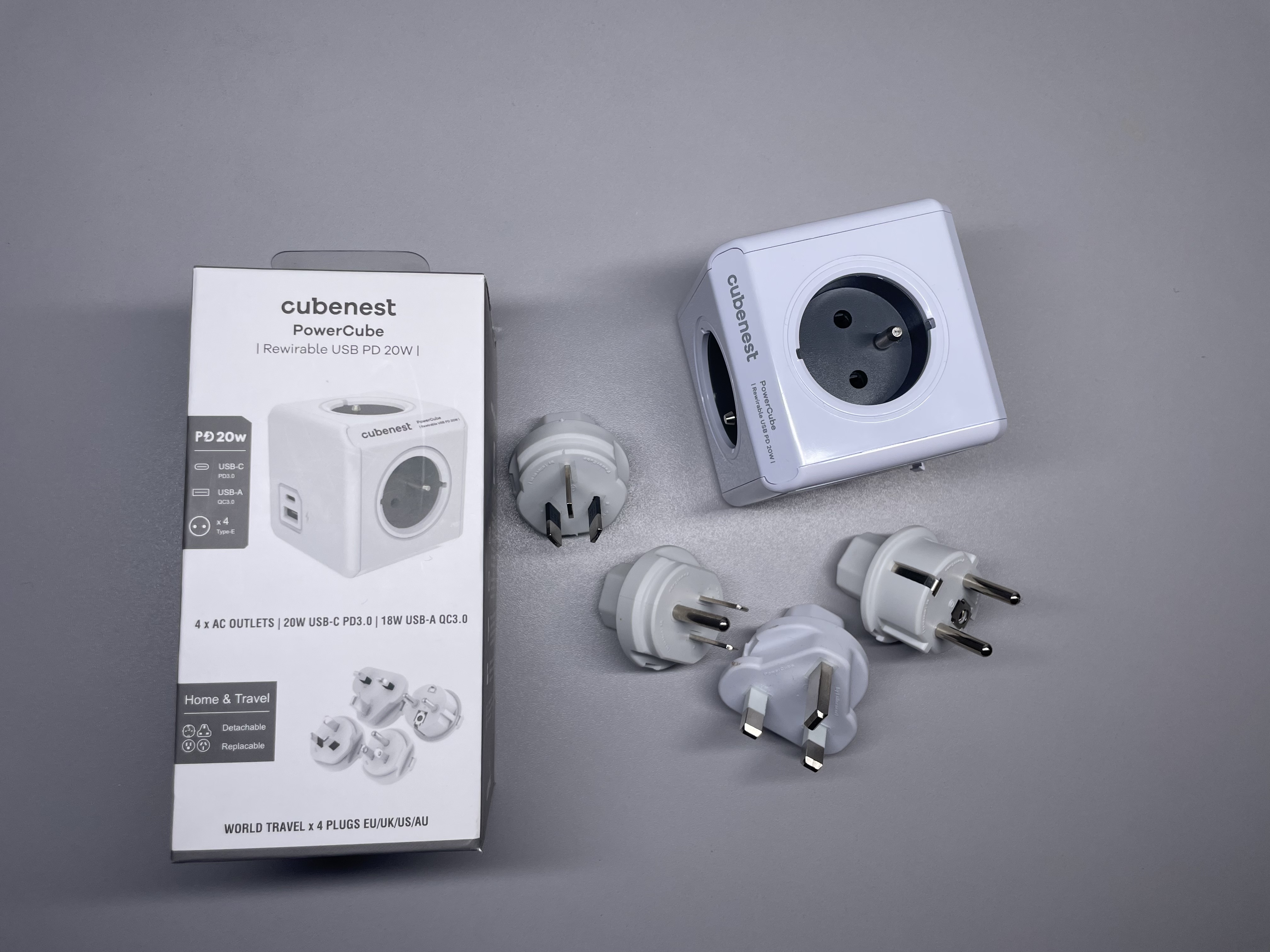 cubenest powercube adapter set