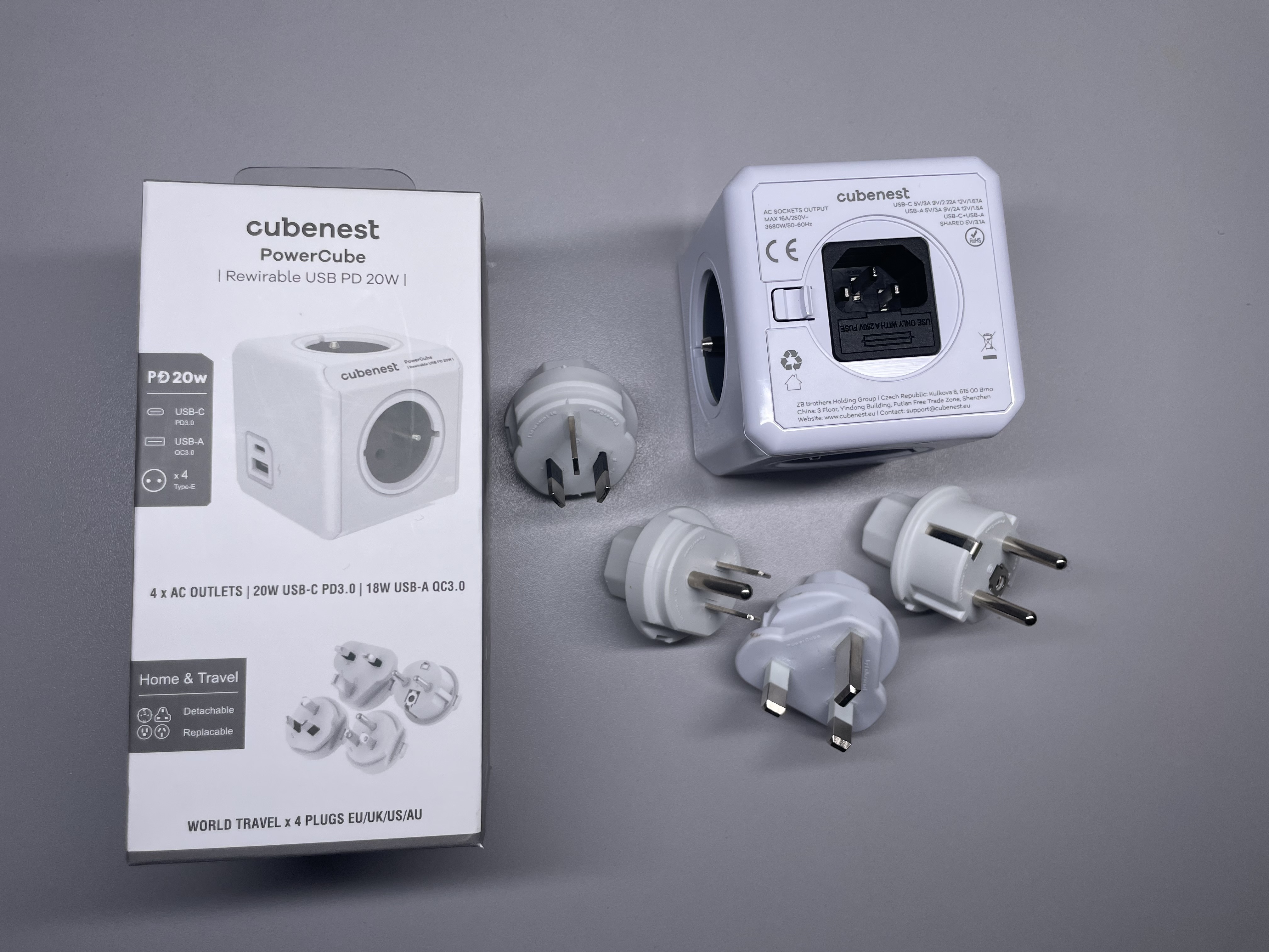 cubenest powercube adapters