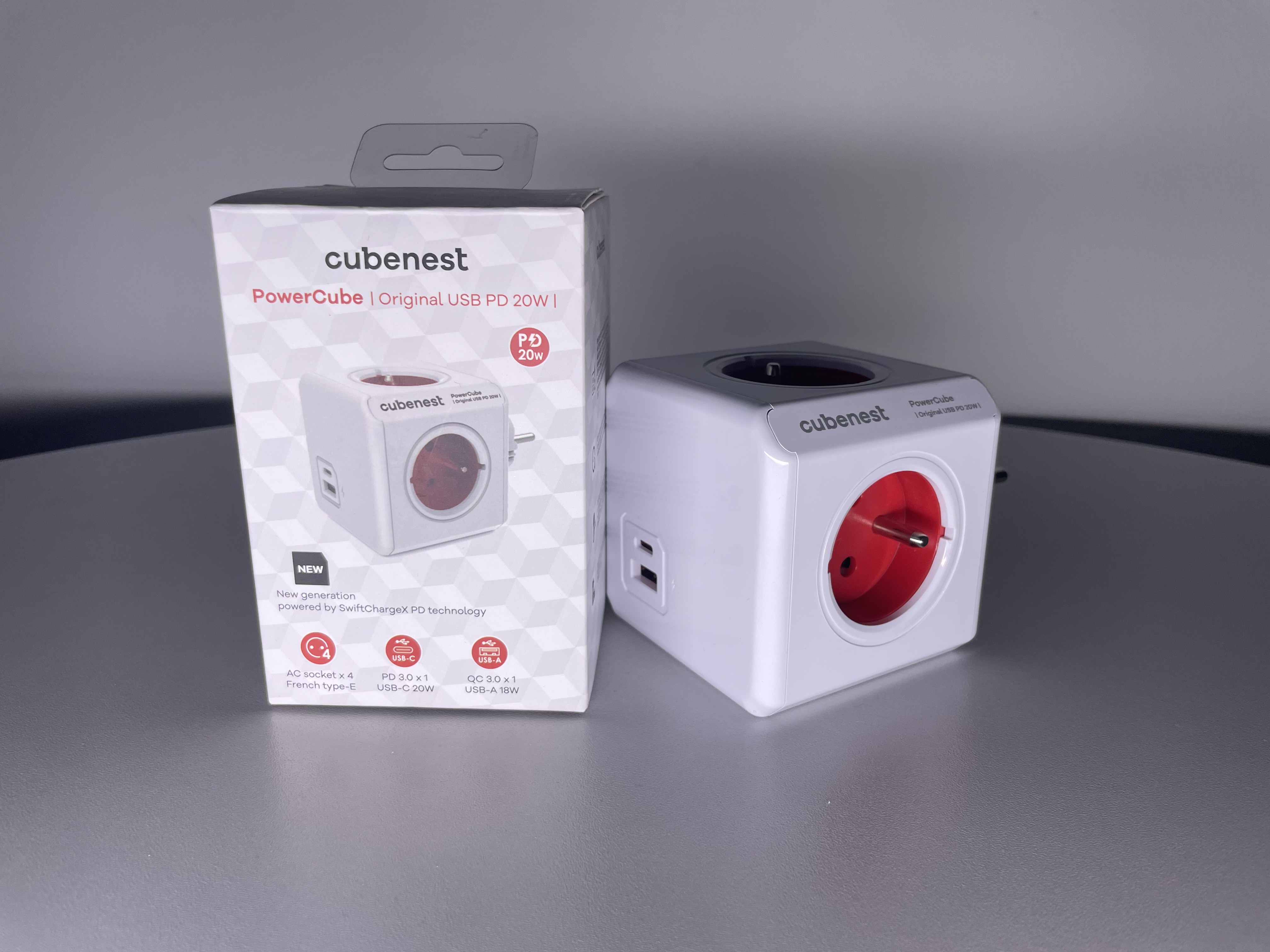 cubenest powercube and packaging