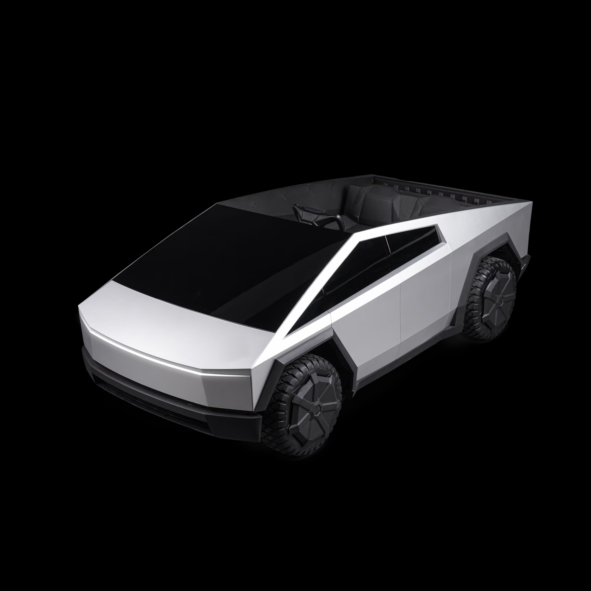 cybertruck side view