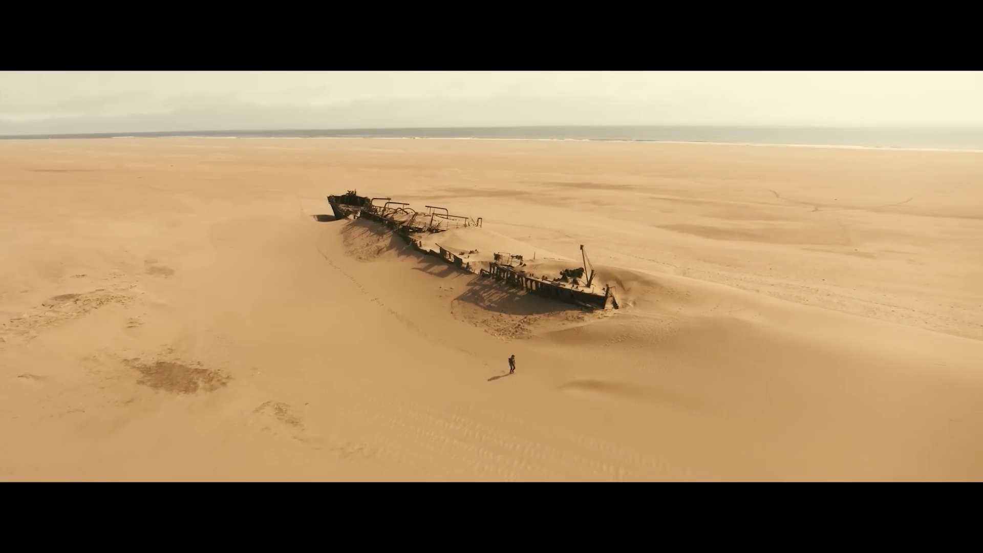 deserted shipwreck landscape