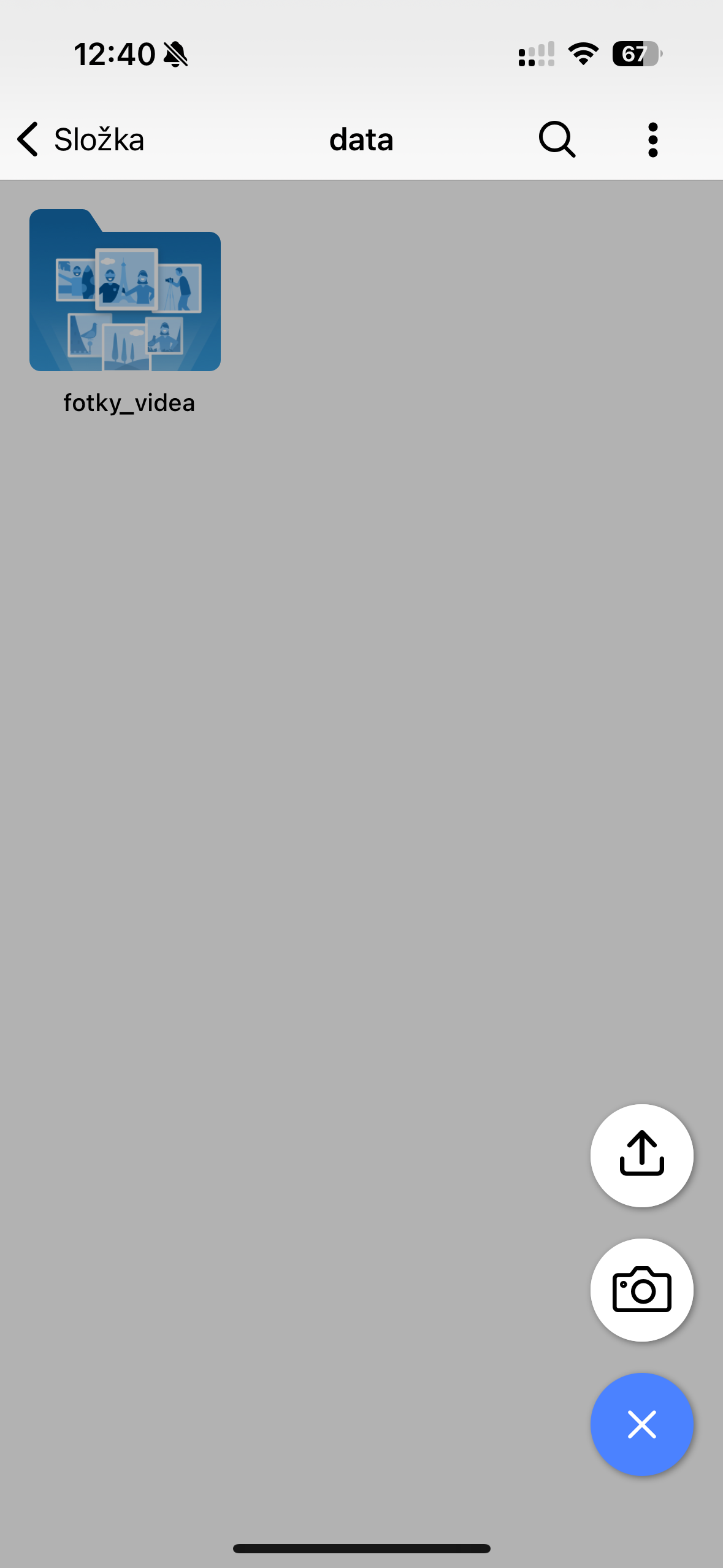 folder icon on screen