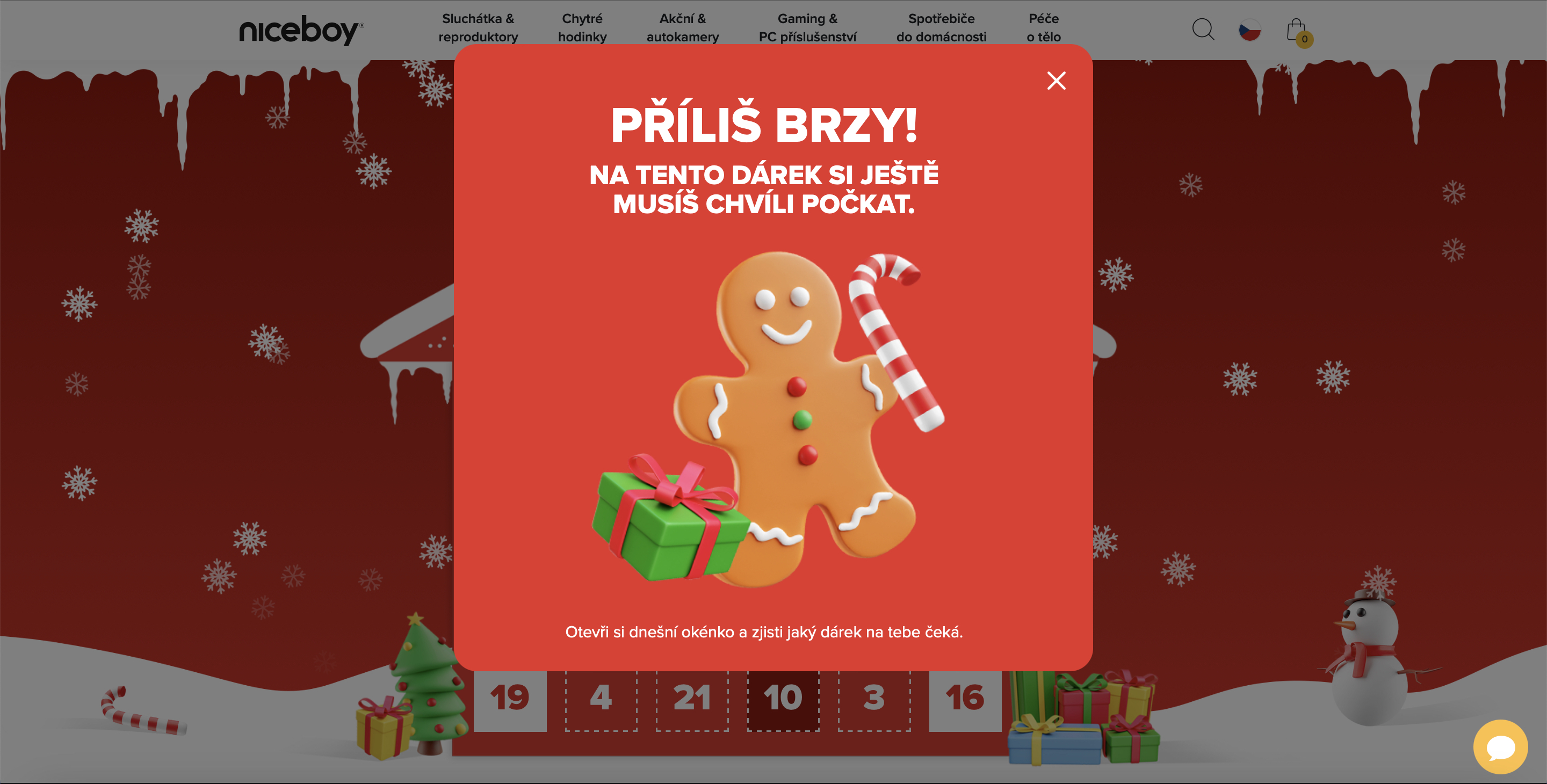 gingerbread christmas countdown