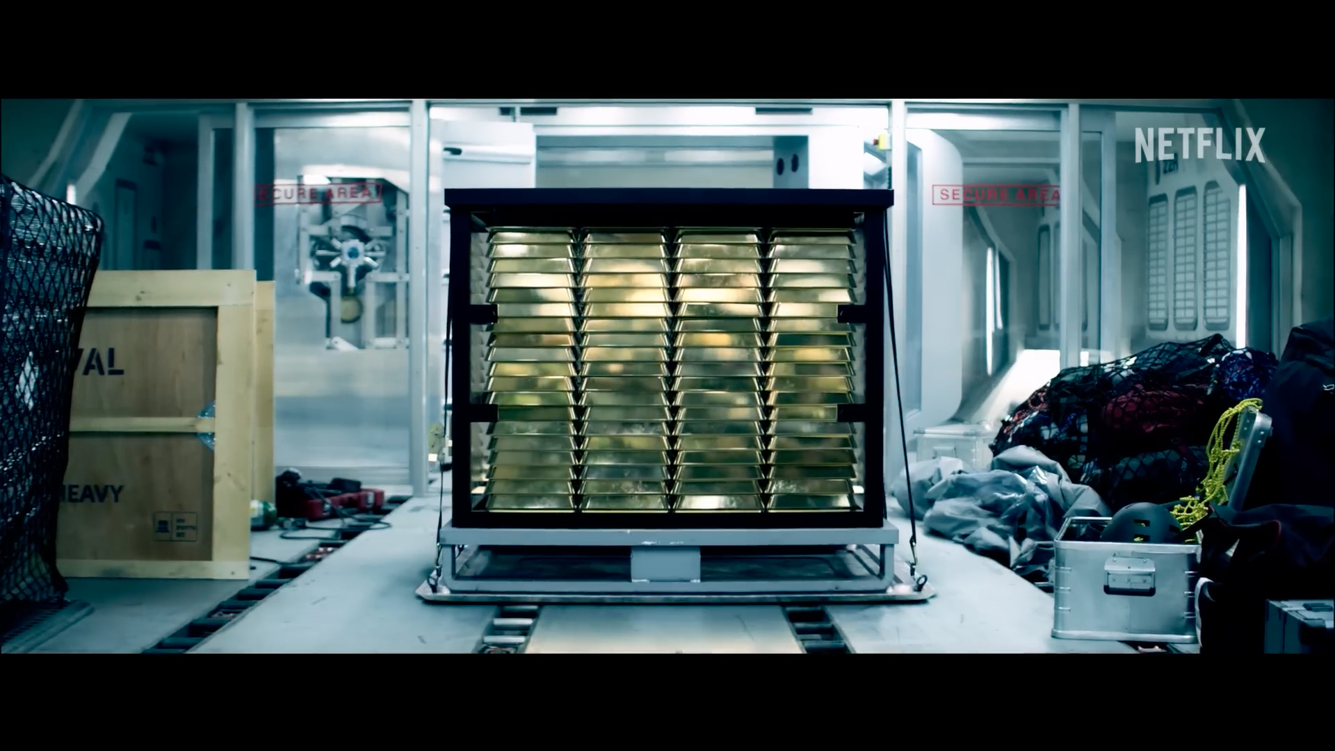 gold bars storage netflix