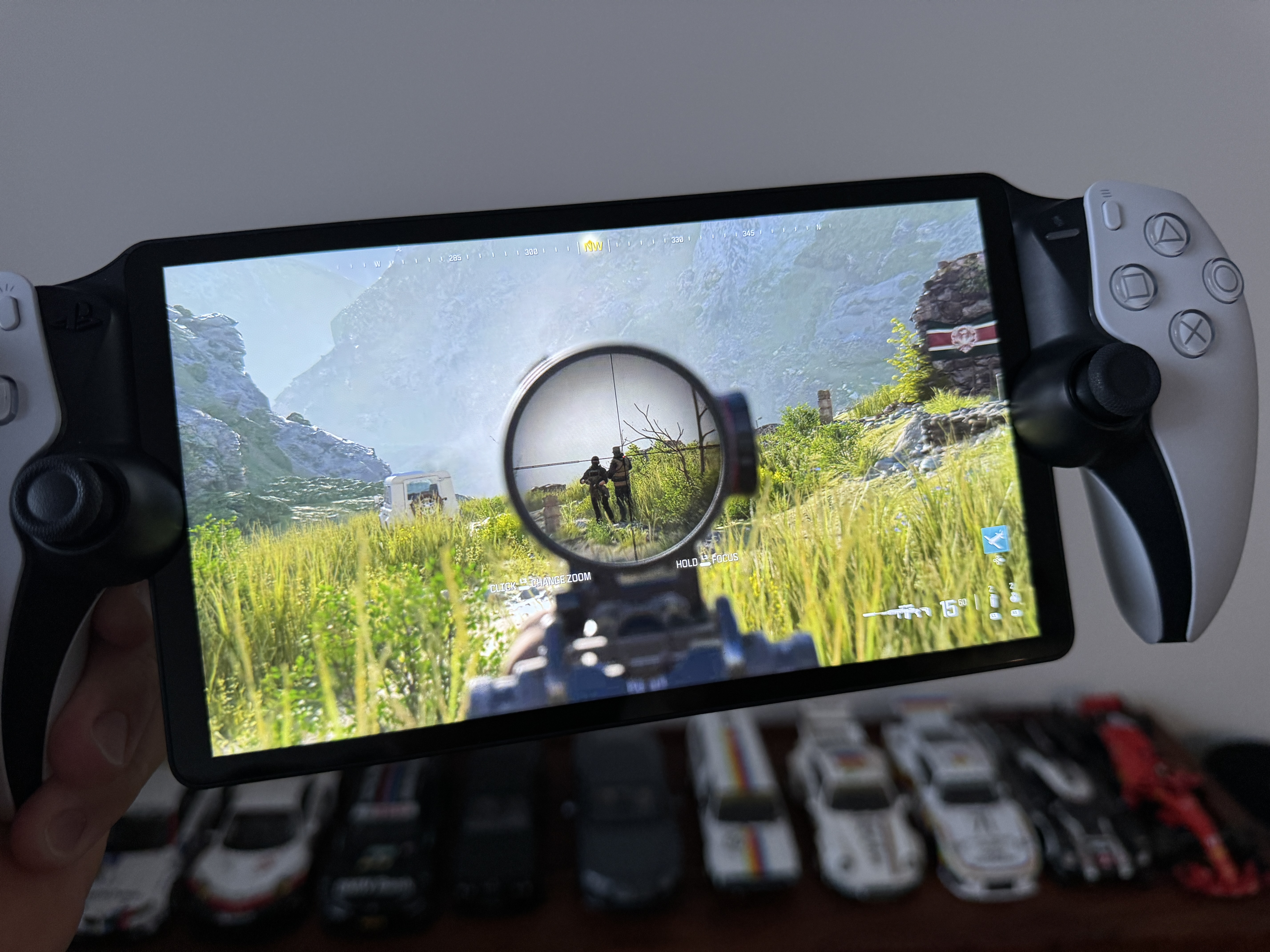 handheld gaming console targeting