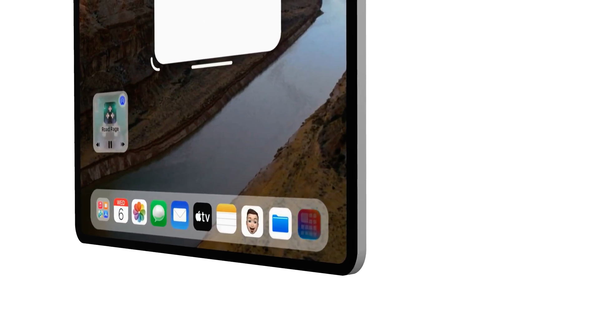 ipad dock view