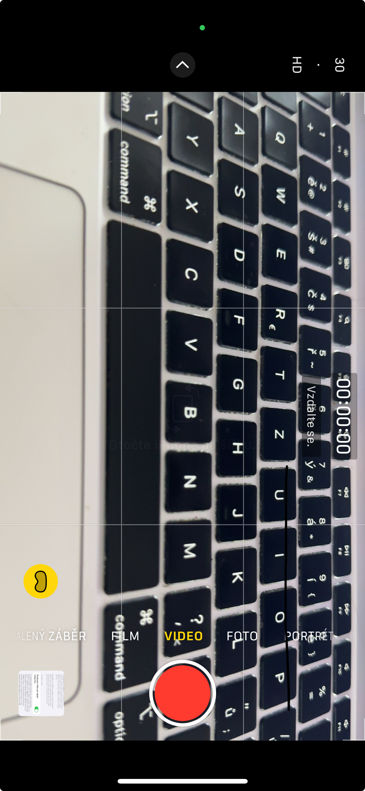 keyboard on screen