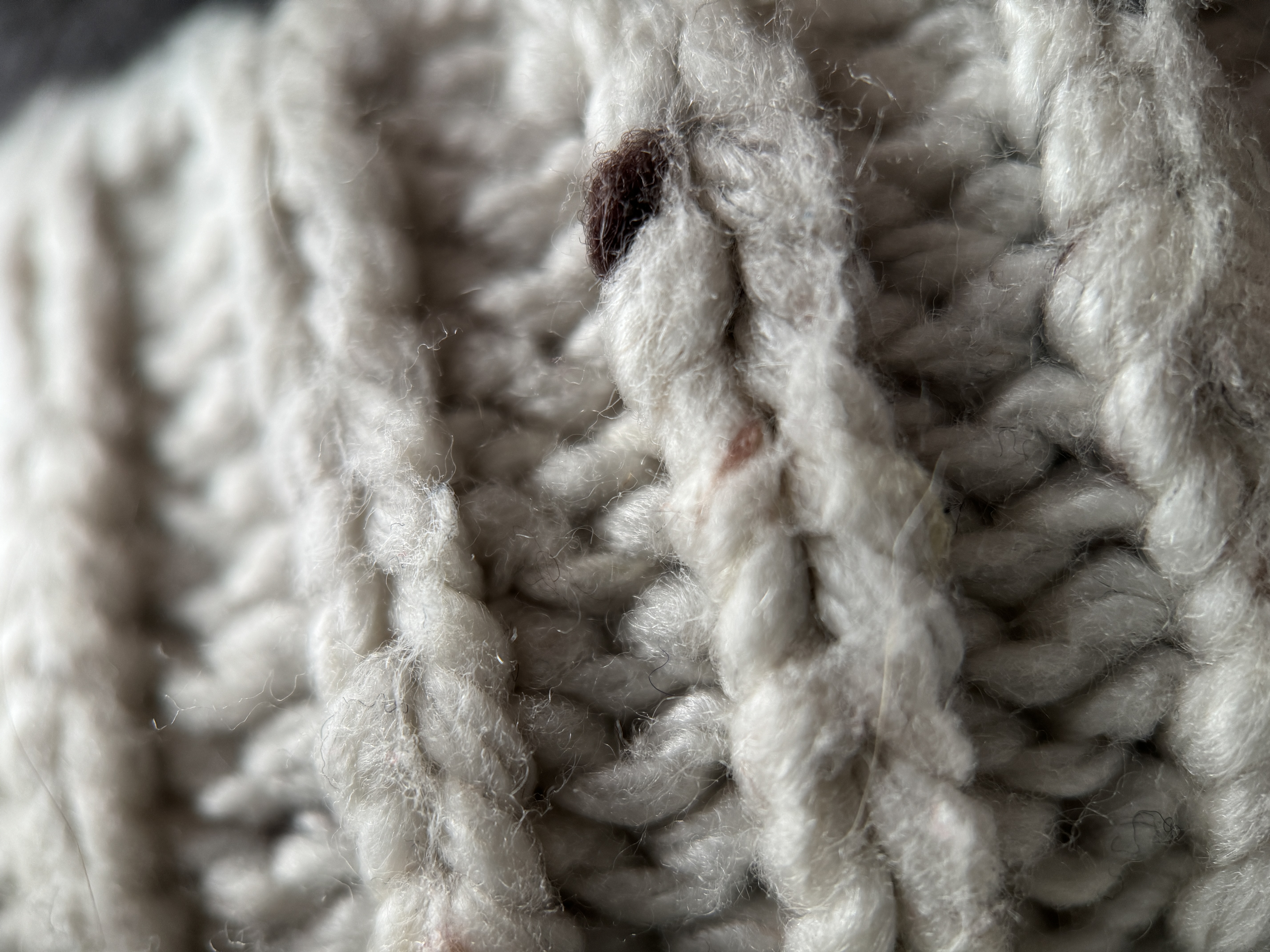 knitted fabric closeup