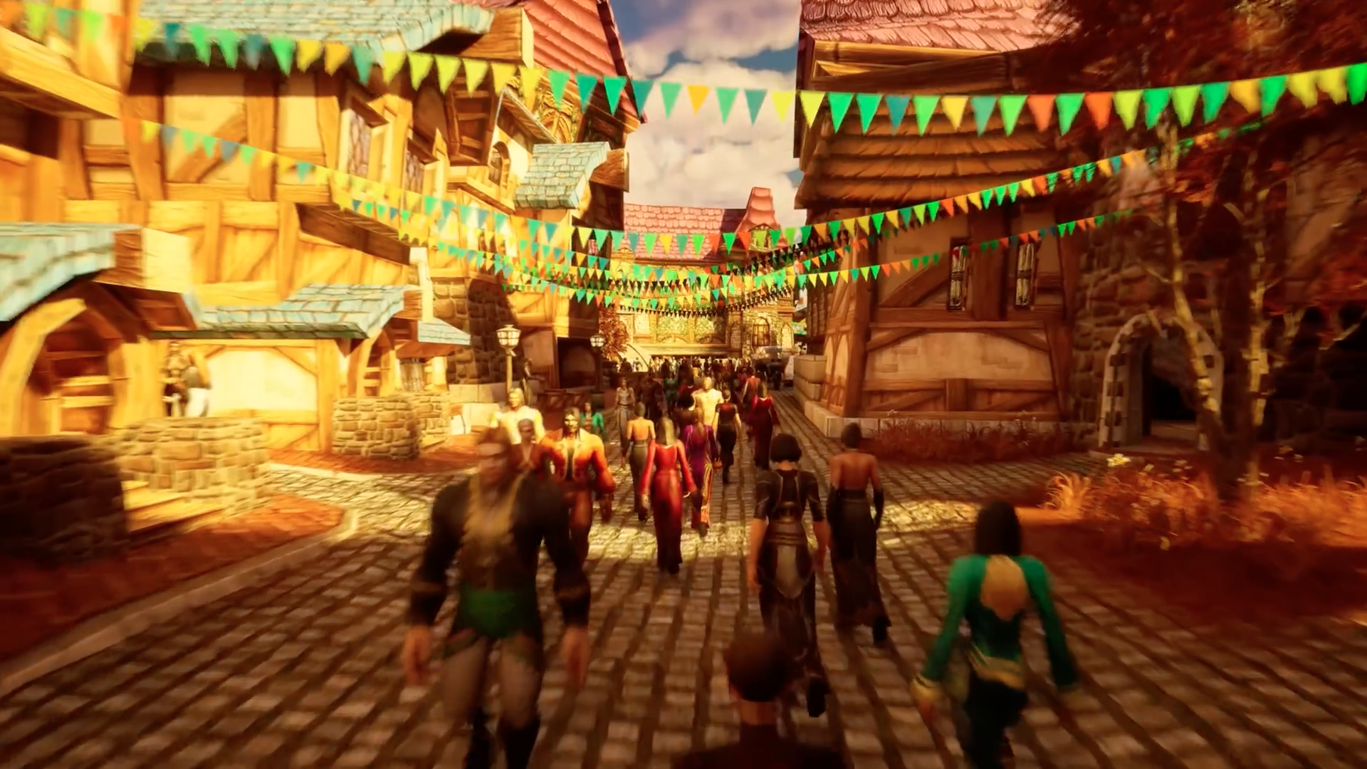 medieval town festival