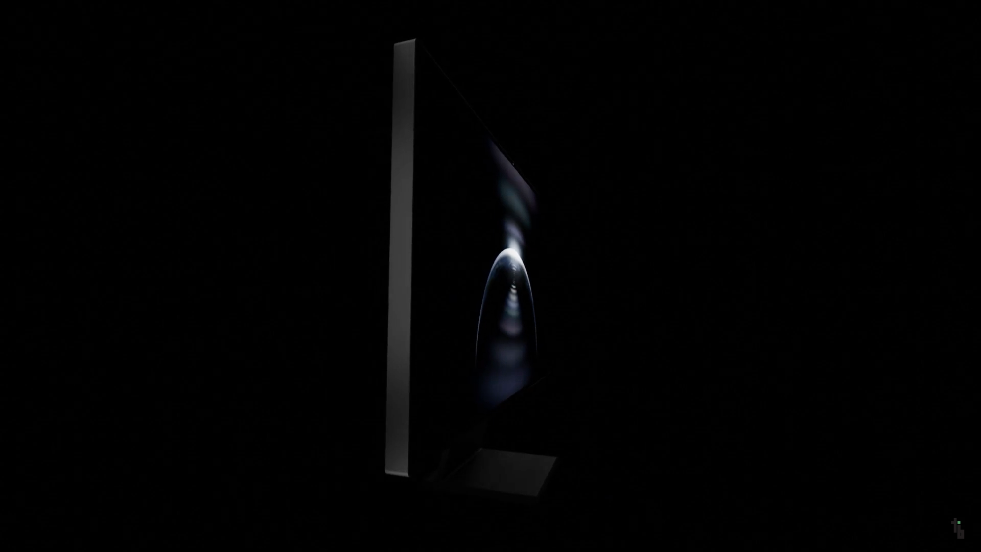 side view of monitor