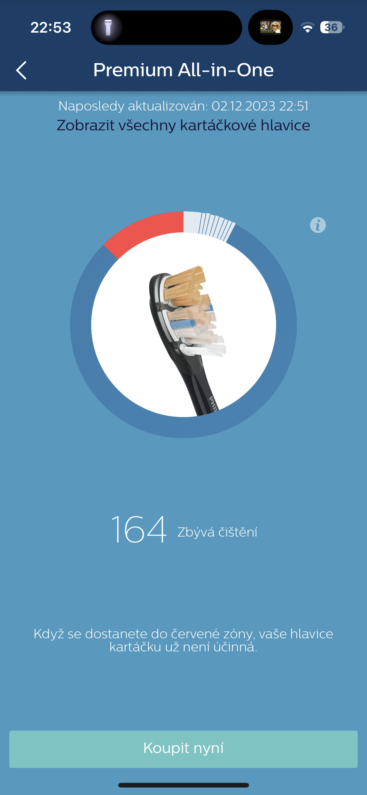 toothbrush cleaning tracker