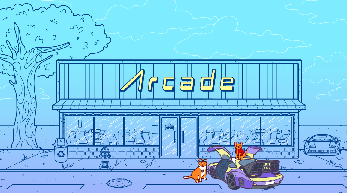 An Arcade Full of Cats 2