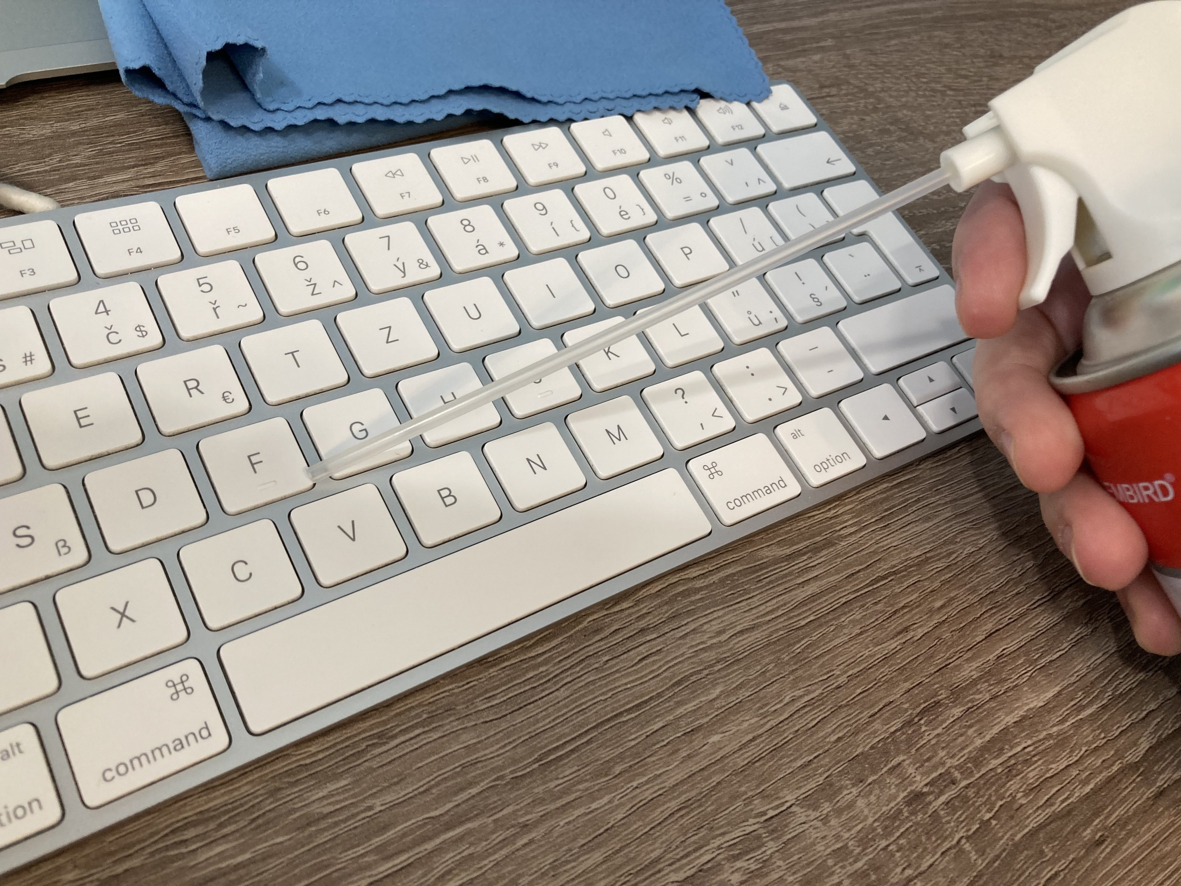 Čištění klávesnice 10